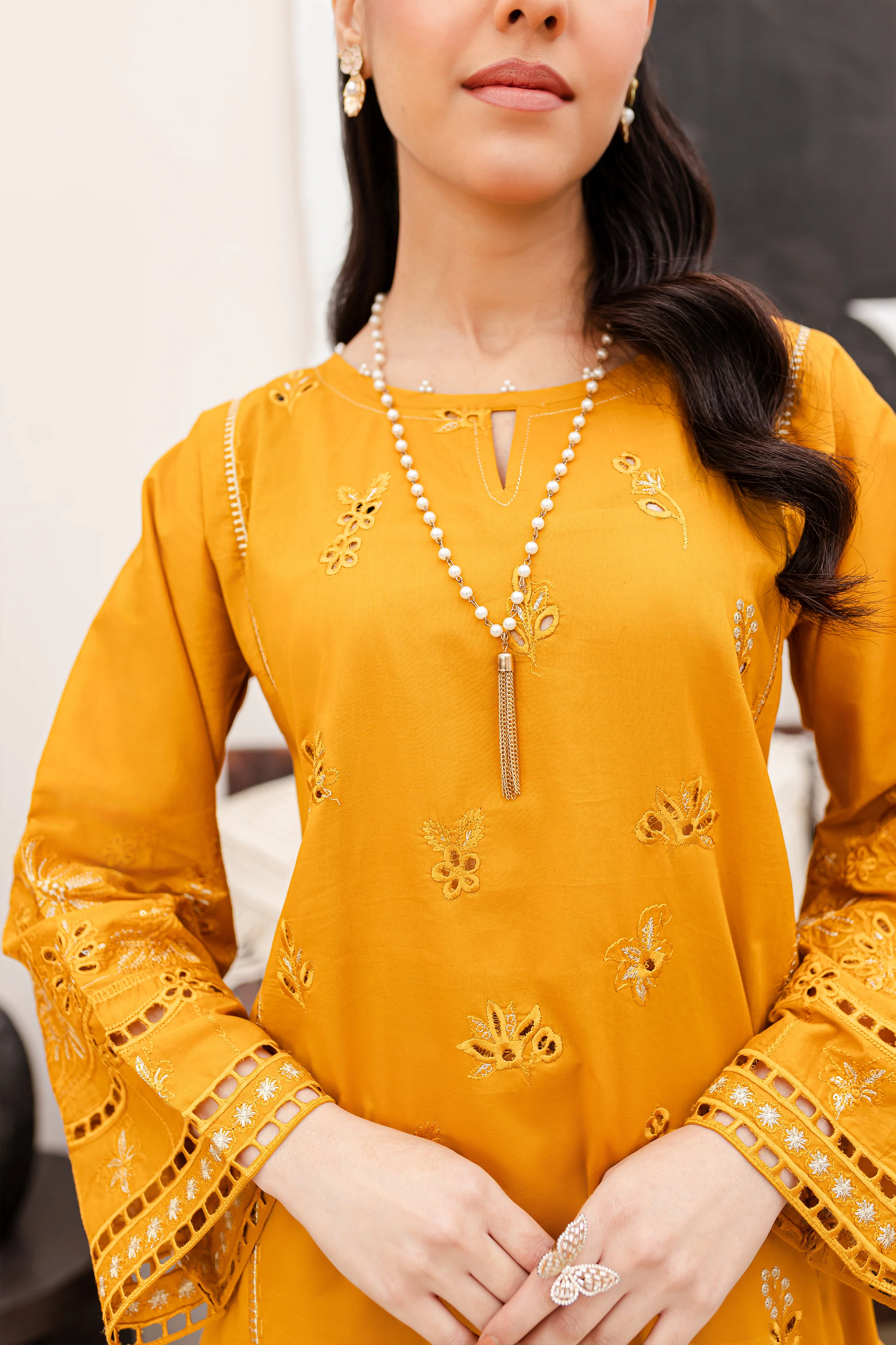 Gazebo 2Pc - Embroidered Lawn Dress - Image 14