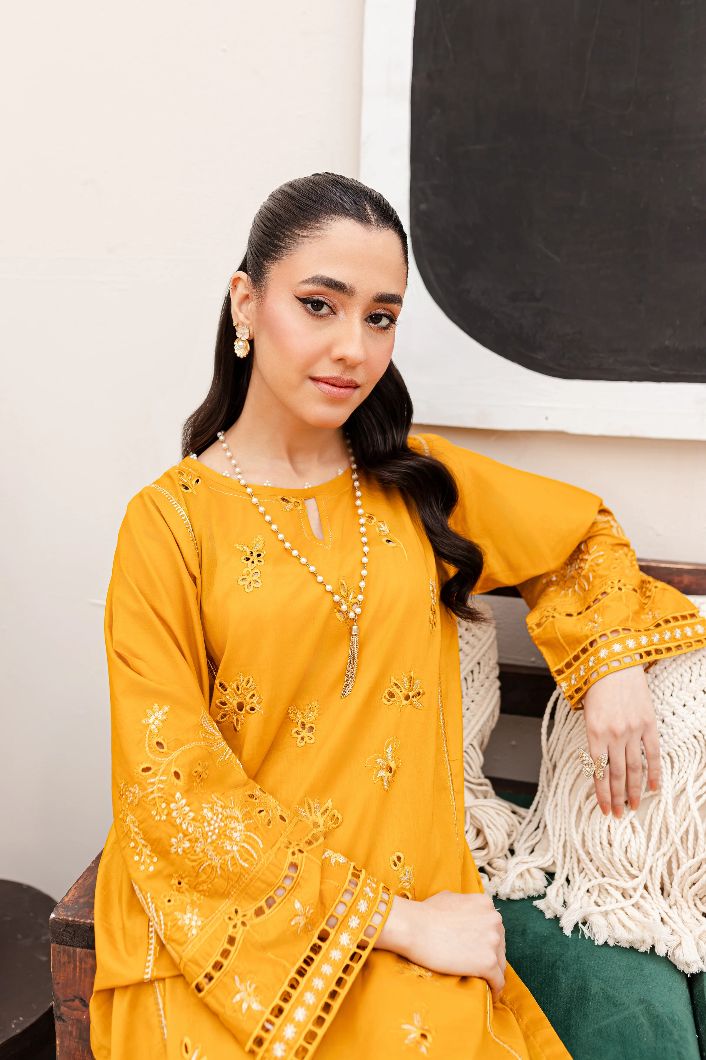 Gazebo 2Pc - Embroidered Lawn Dress - Image 4