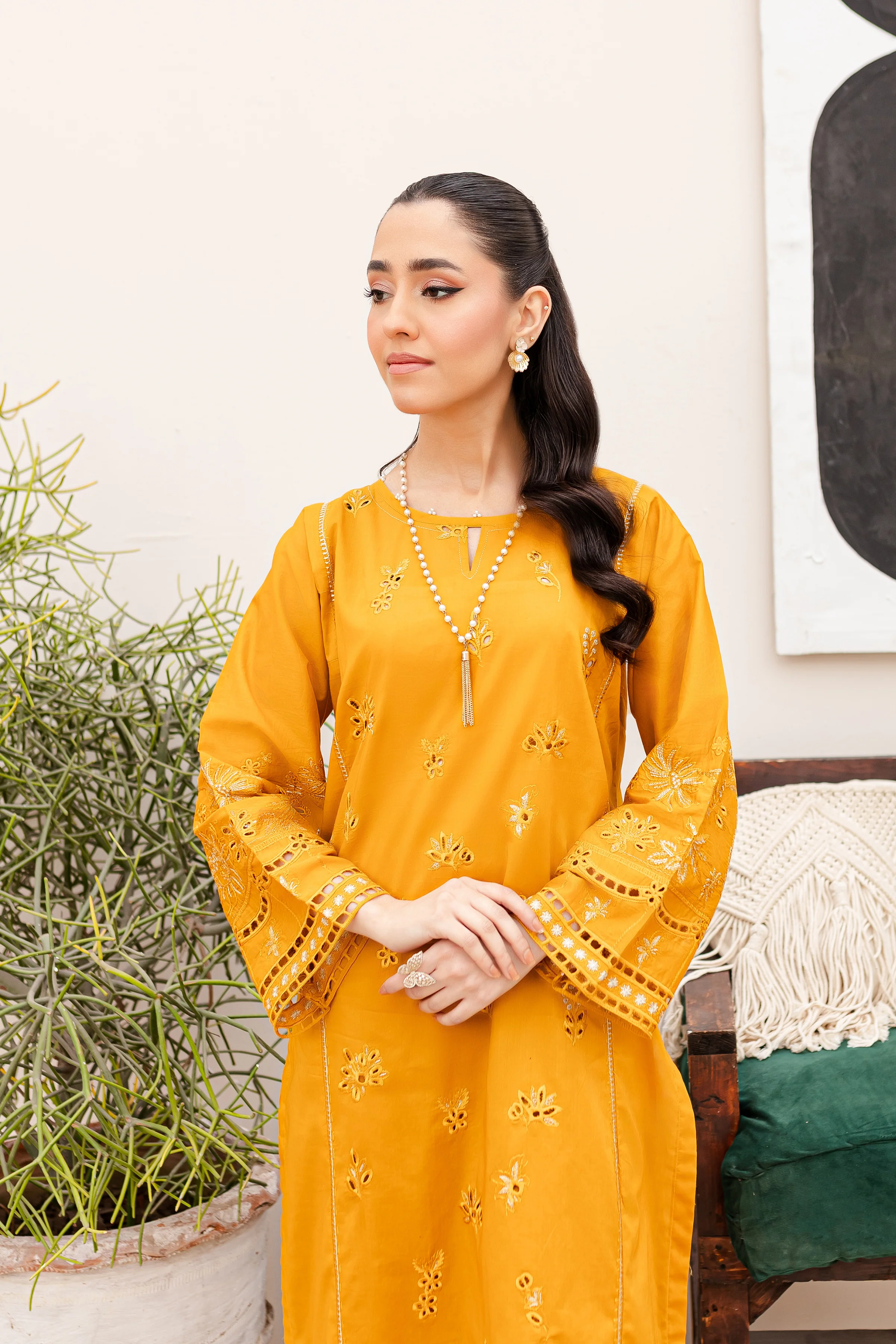 Gazebo 2Pc - Embroidered Lawn Dress - Image 7