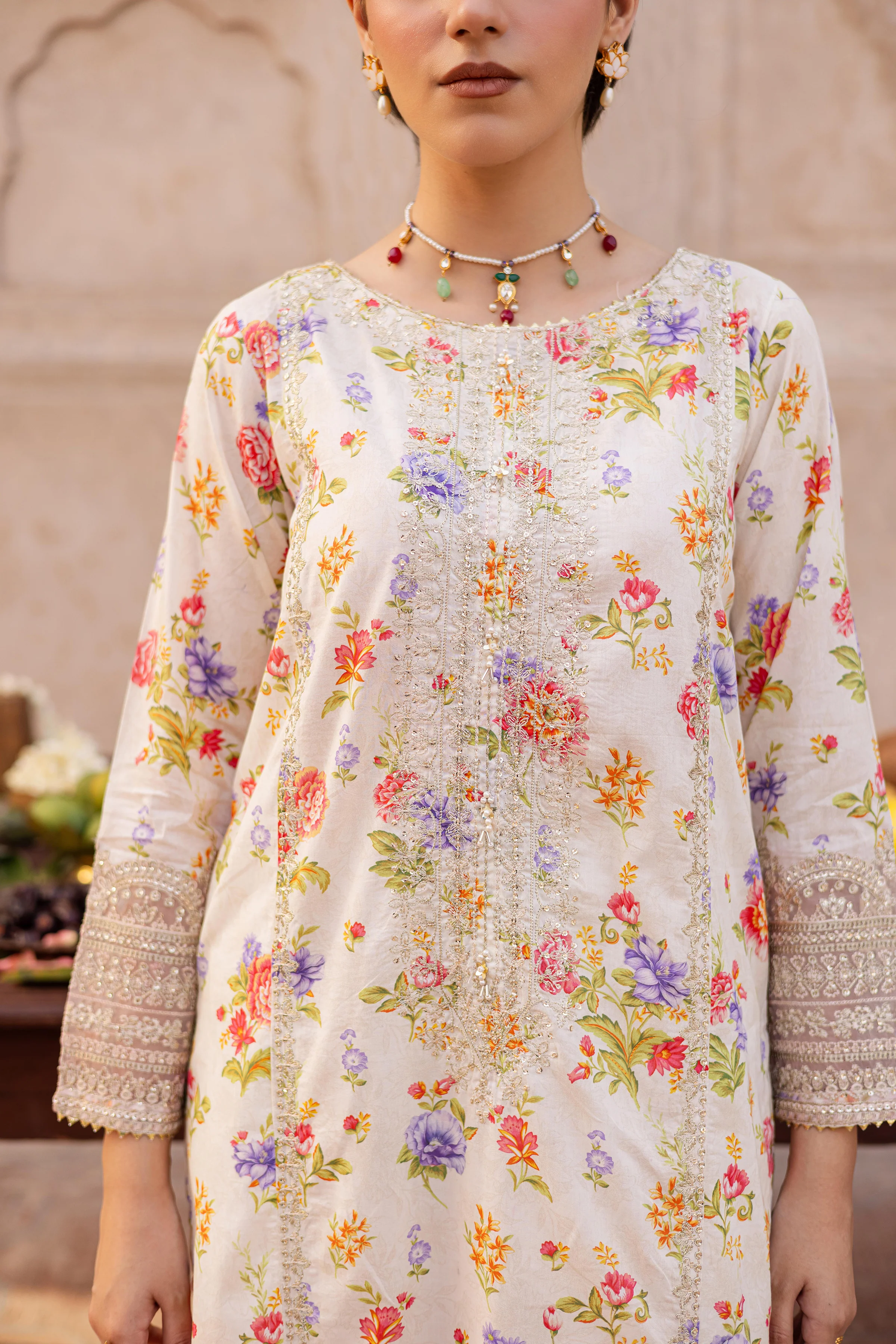Grace 3Pc- Printed Lawn Dress - Image 5