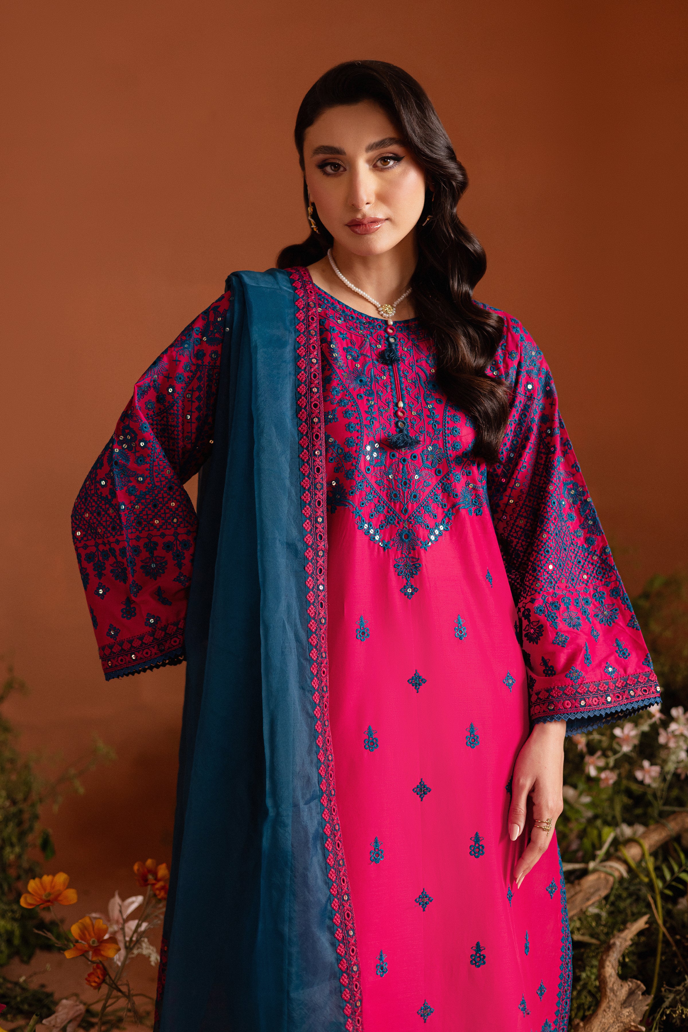 Granite 3Pc - Embroidered Lawn Dress - Image 3