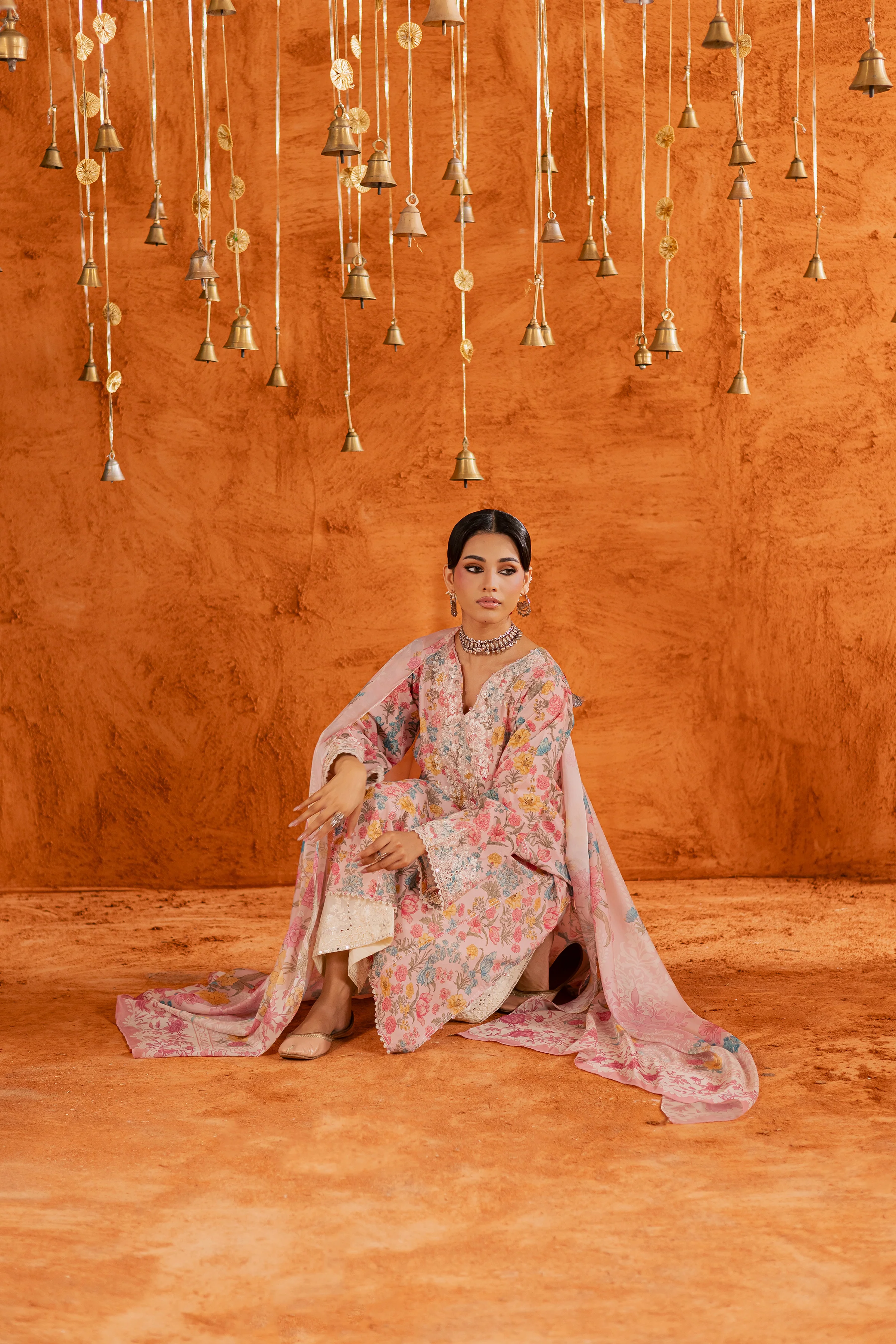 Gul 3Pc - Printed Lawn Dress - Image 10