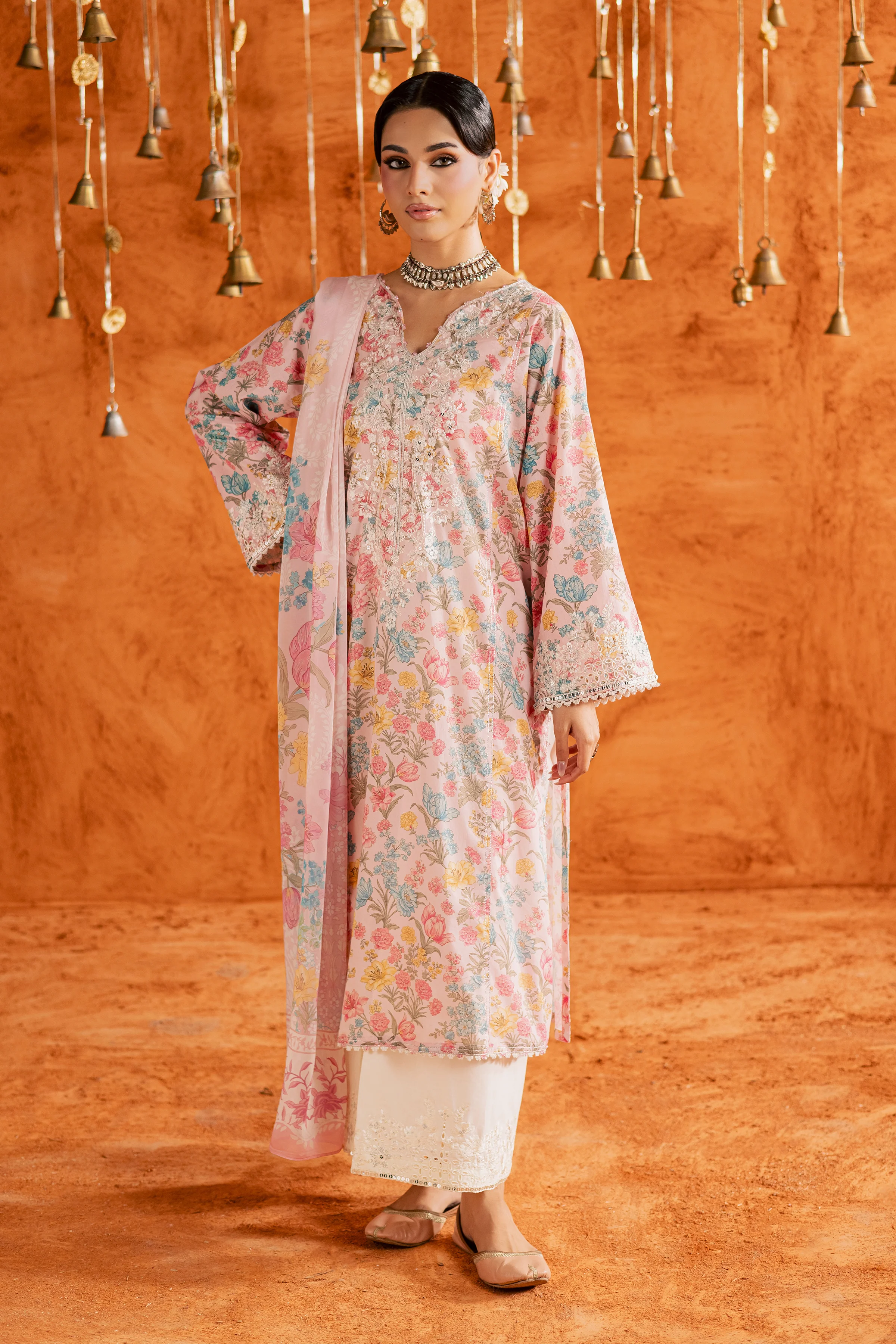 Gul 3Pc - Printed Lawn Dress - Image 8
