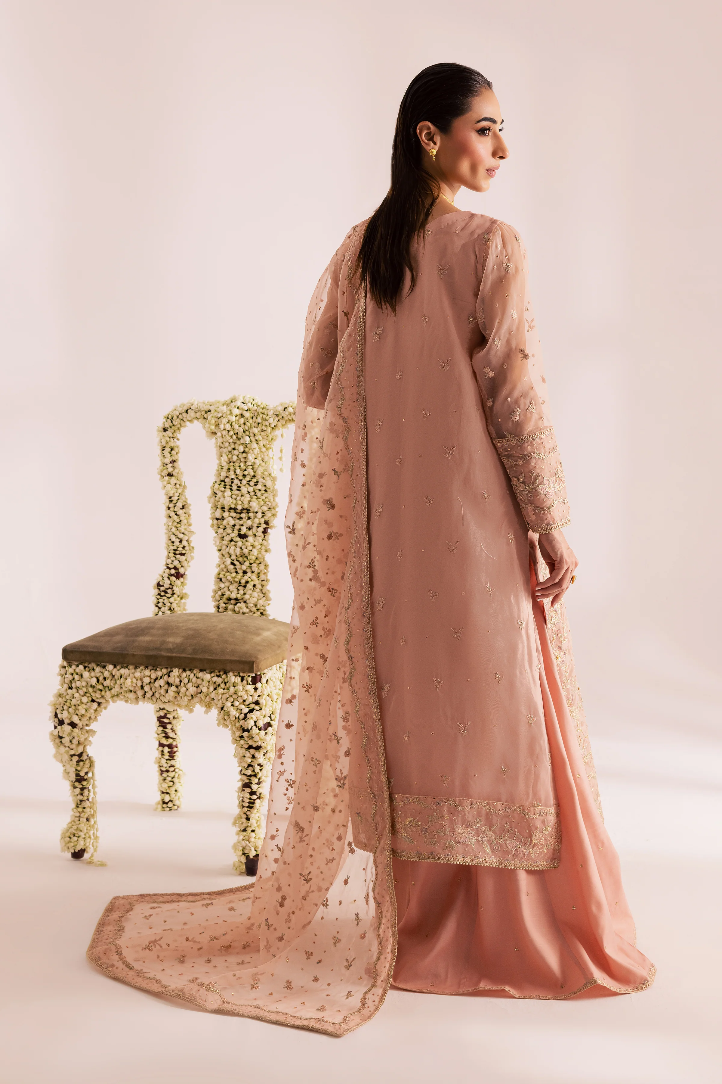 Gul Mohar 3Pc - Festive Luxe Pret - Image 8