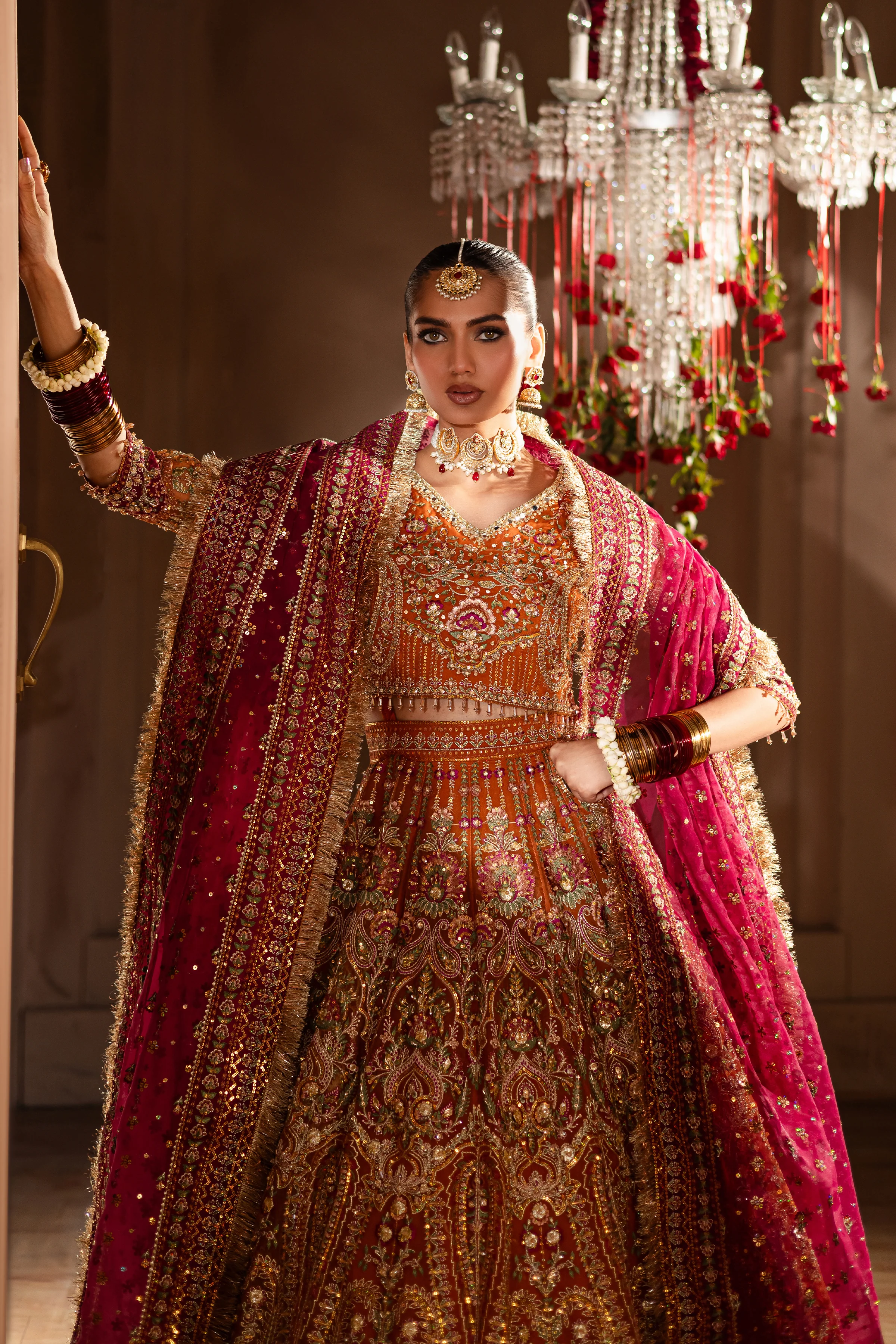 Gul Posh 3Pc - Bridal Dress - Image 6