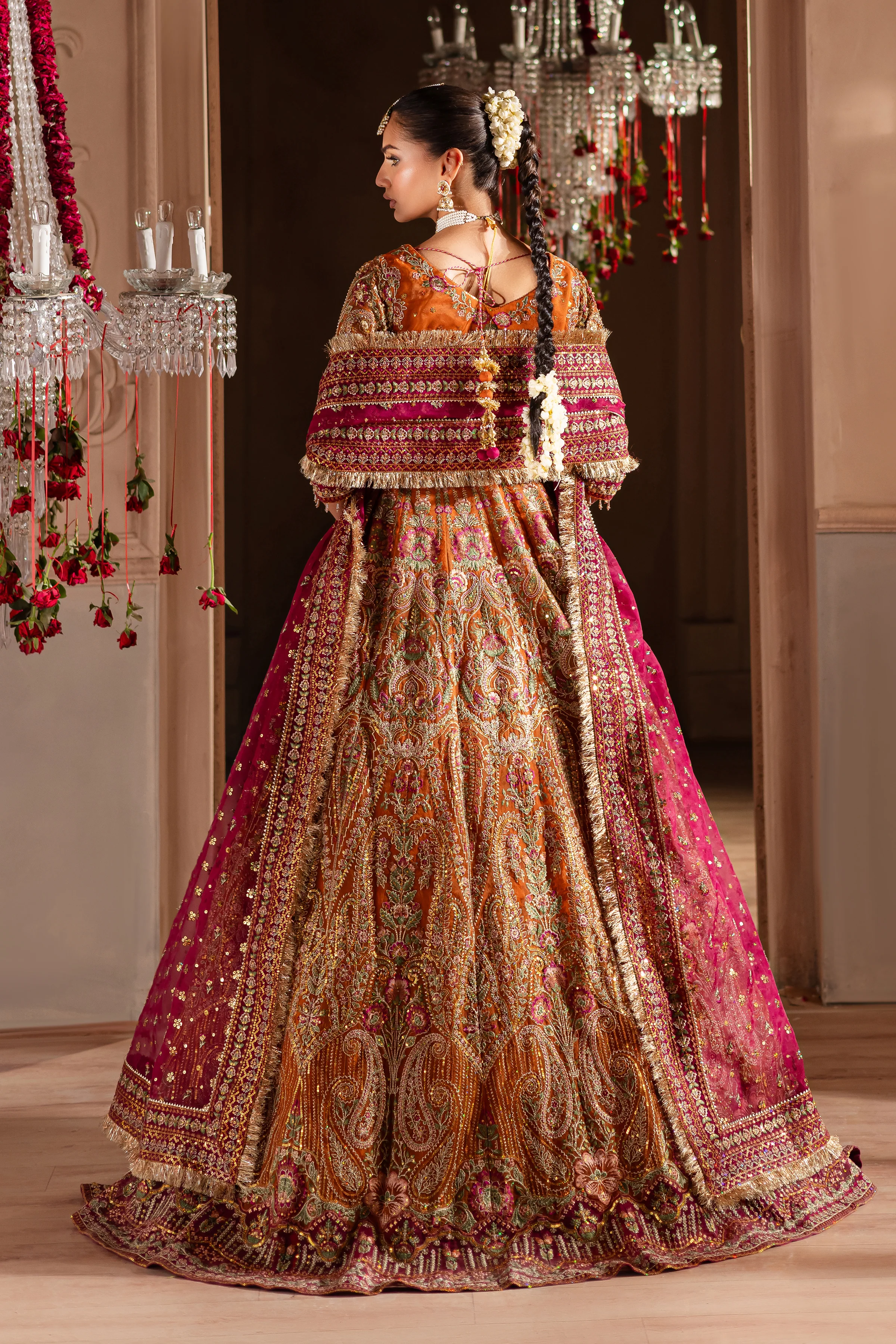 Gul Posh 3Pc - Bridal Dress - Image 7
