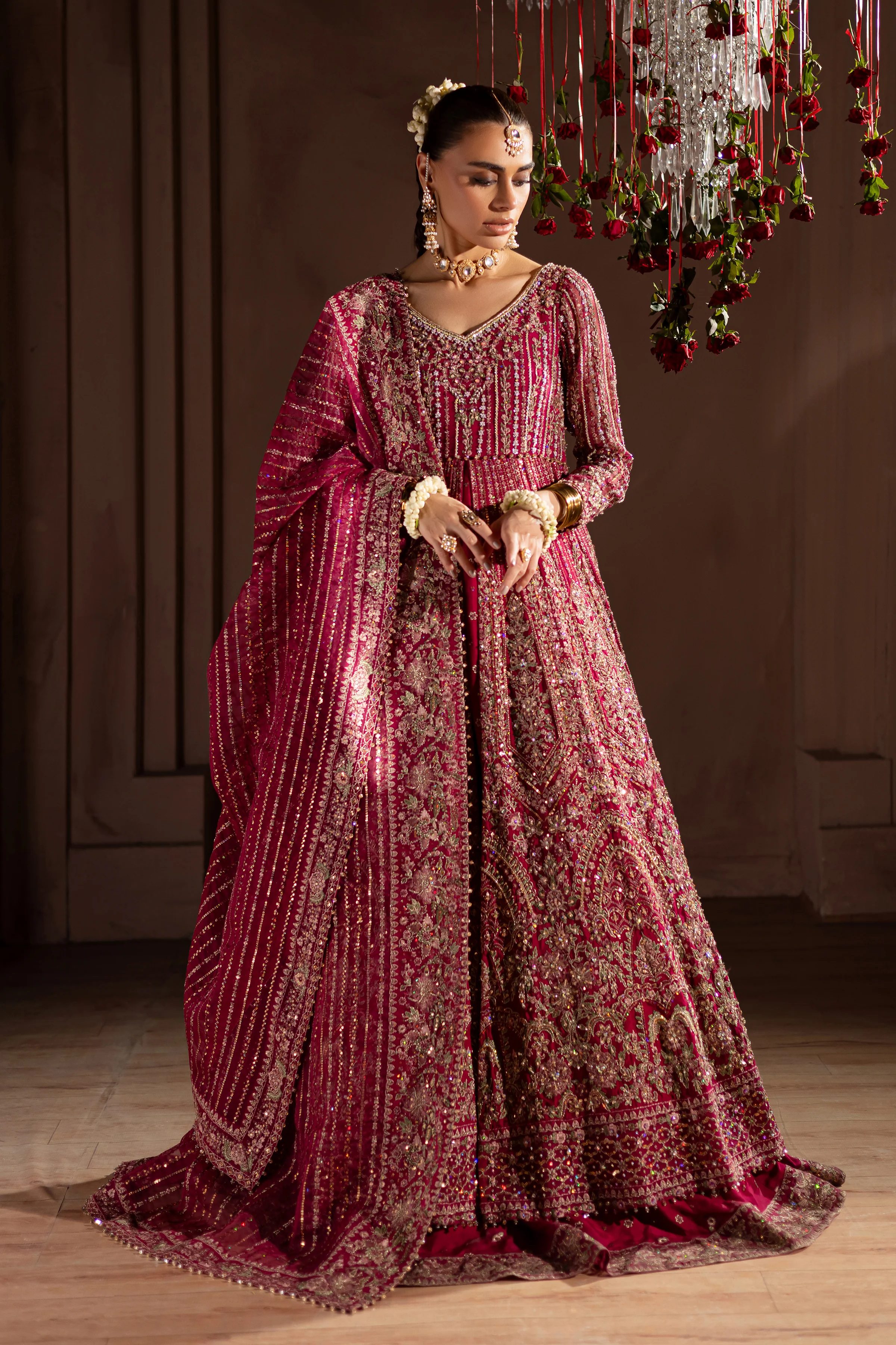 Gul Zemira 4Pc - Bridal Dress - Image 6