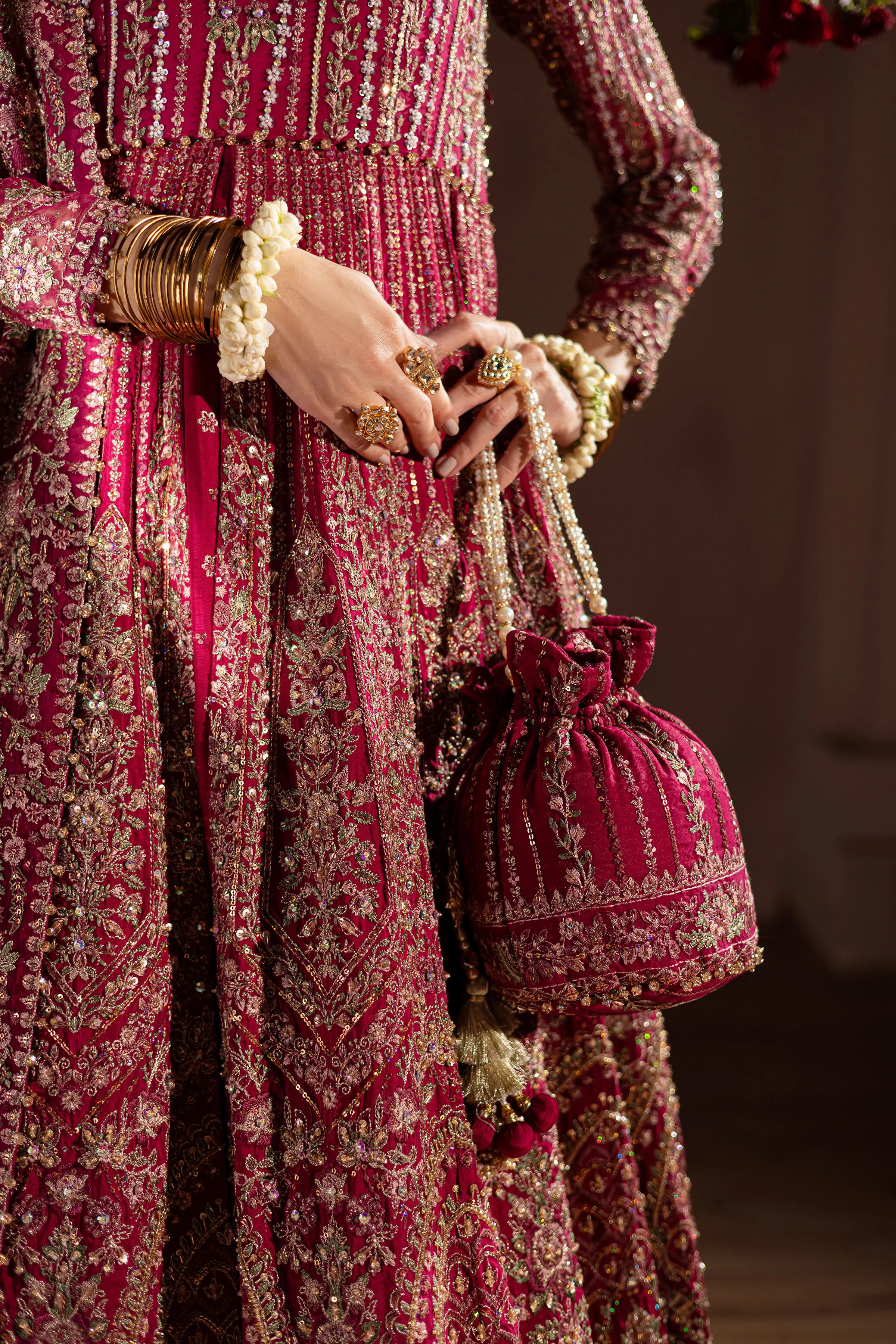 Gul Zemira 4Pc - Bridal Dress - Image 8
