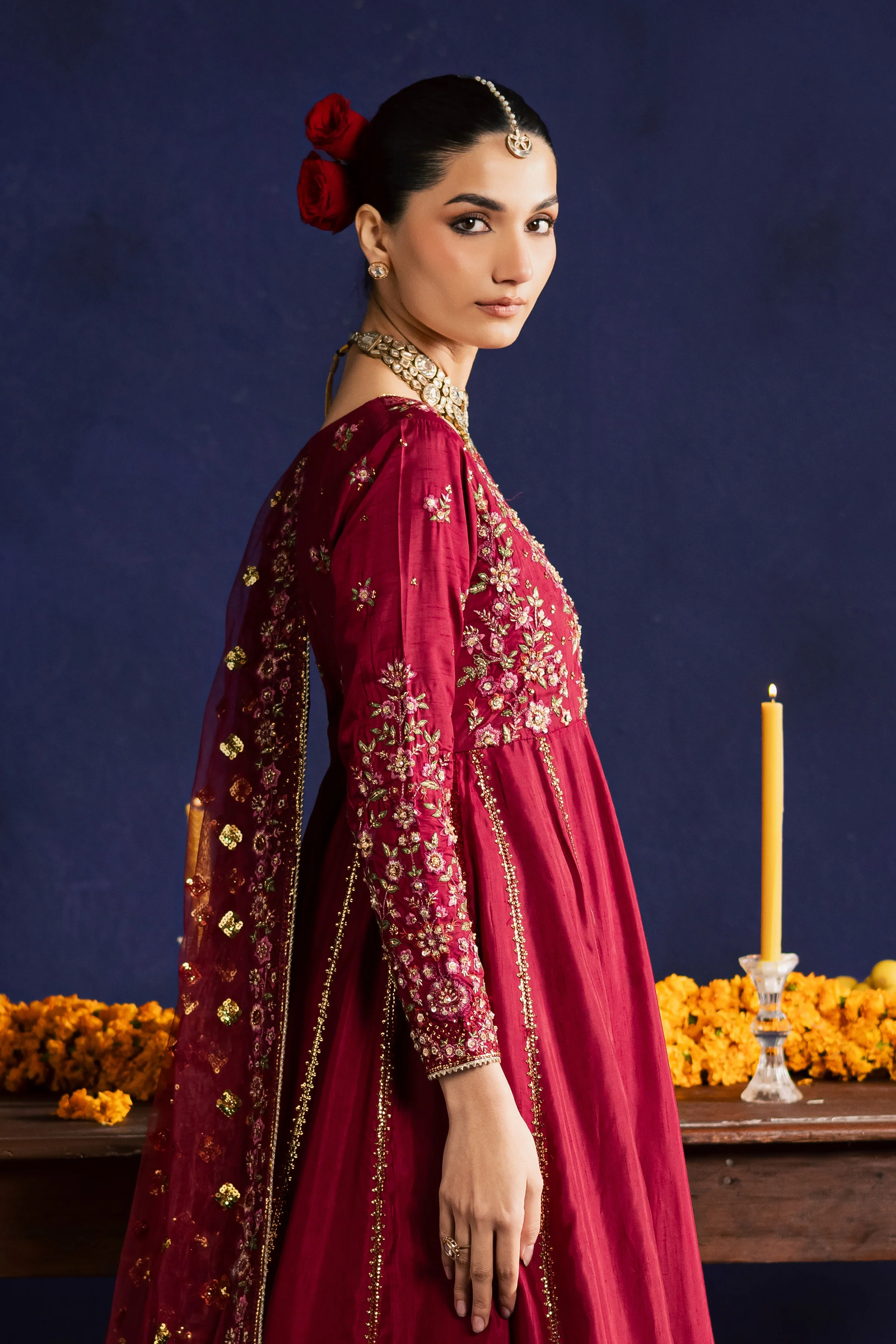 Gulluno 3Pc- Wedding Formal Dress - Image 7