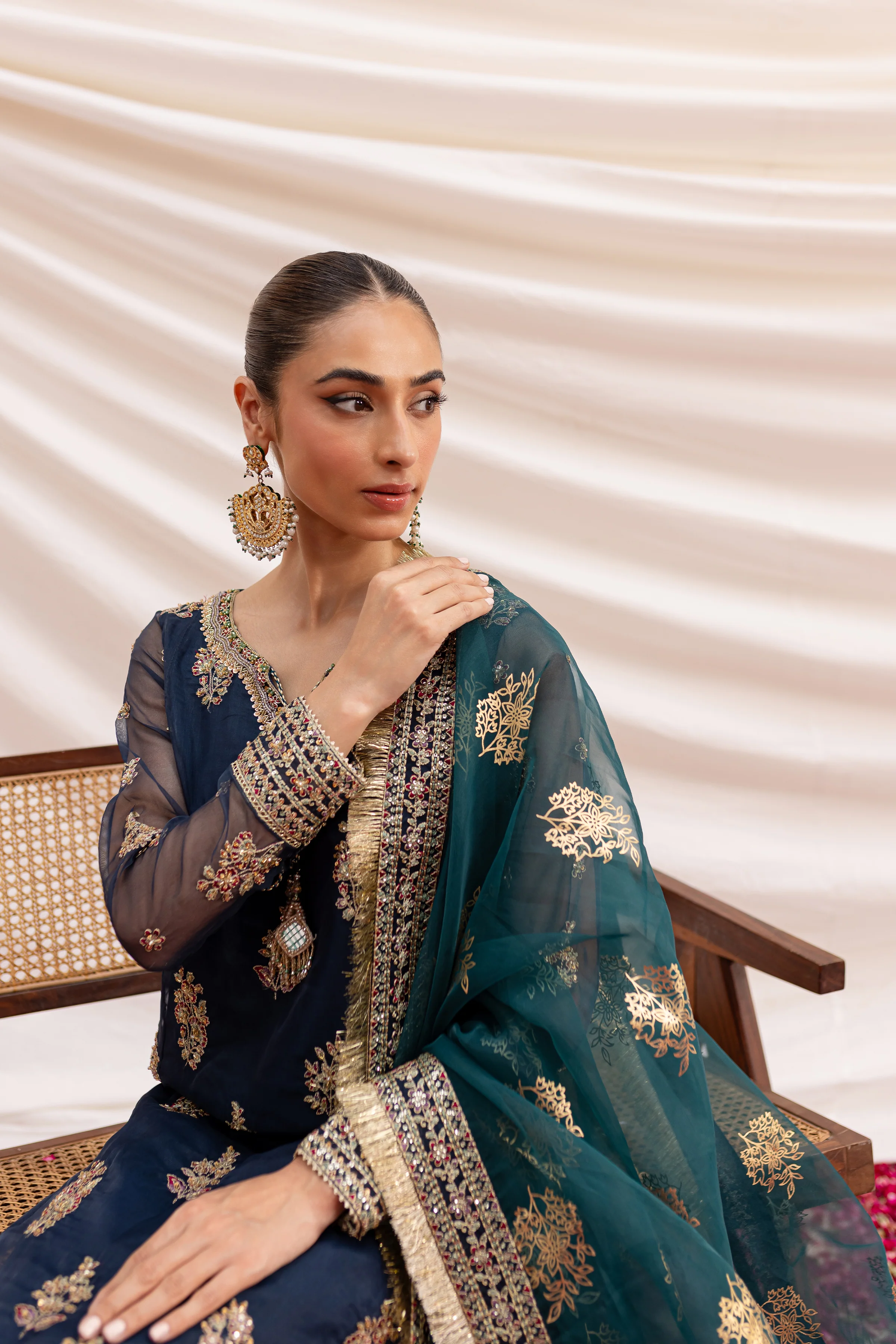Gulpari 3Pc - Formal Dress - Image 3