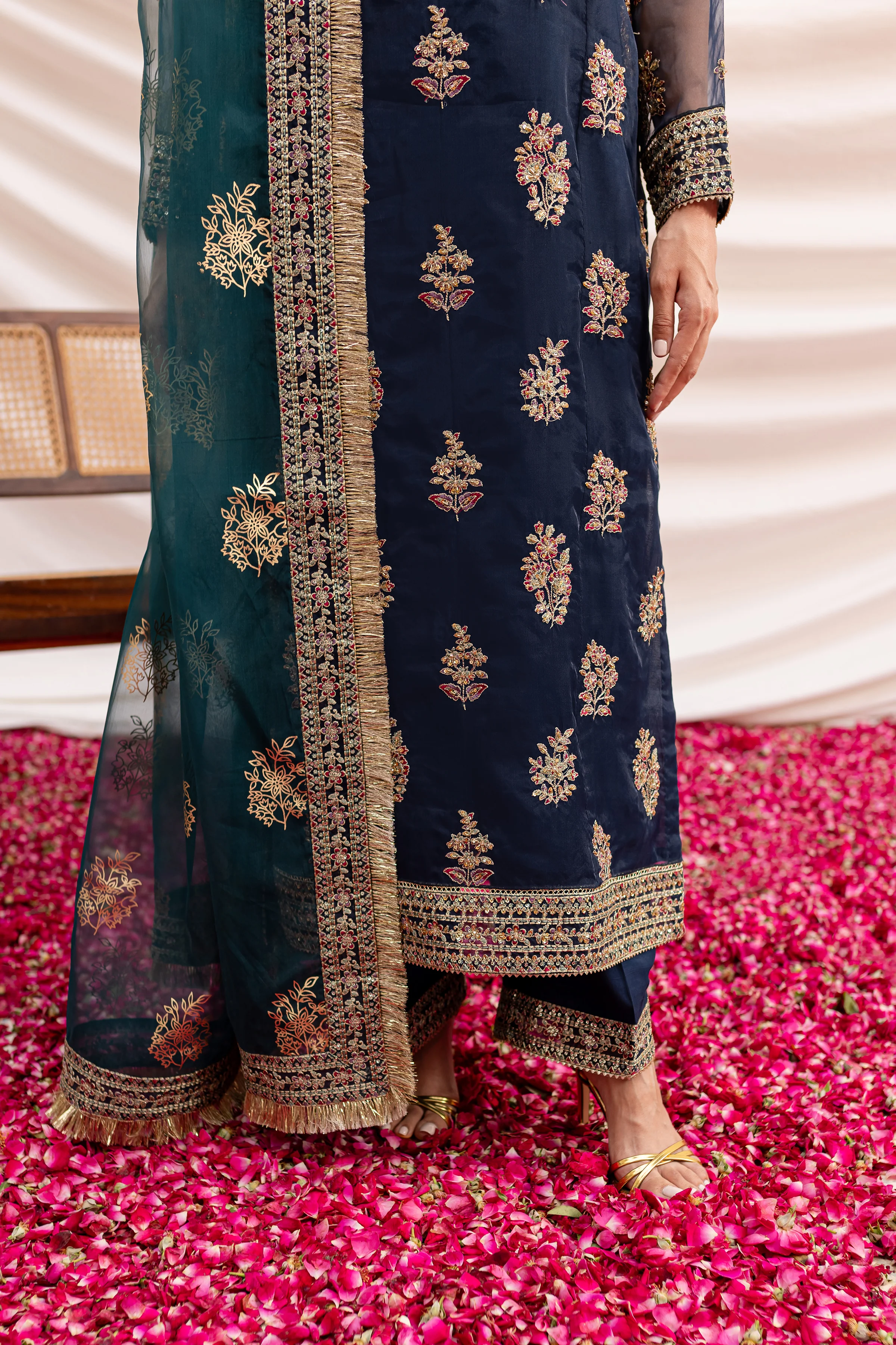 Gulpari 3Pc - Formal Dress - Image 8