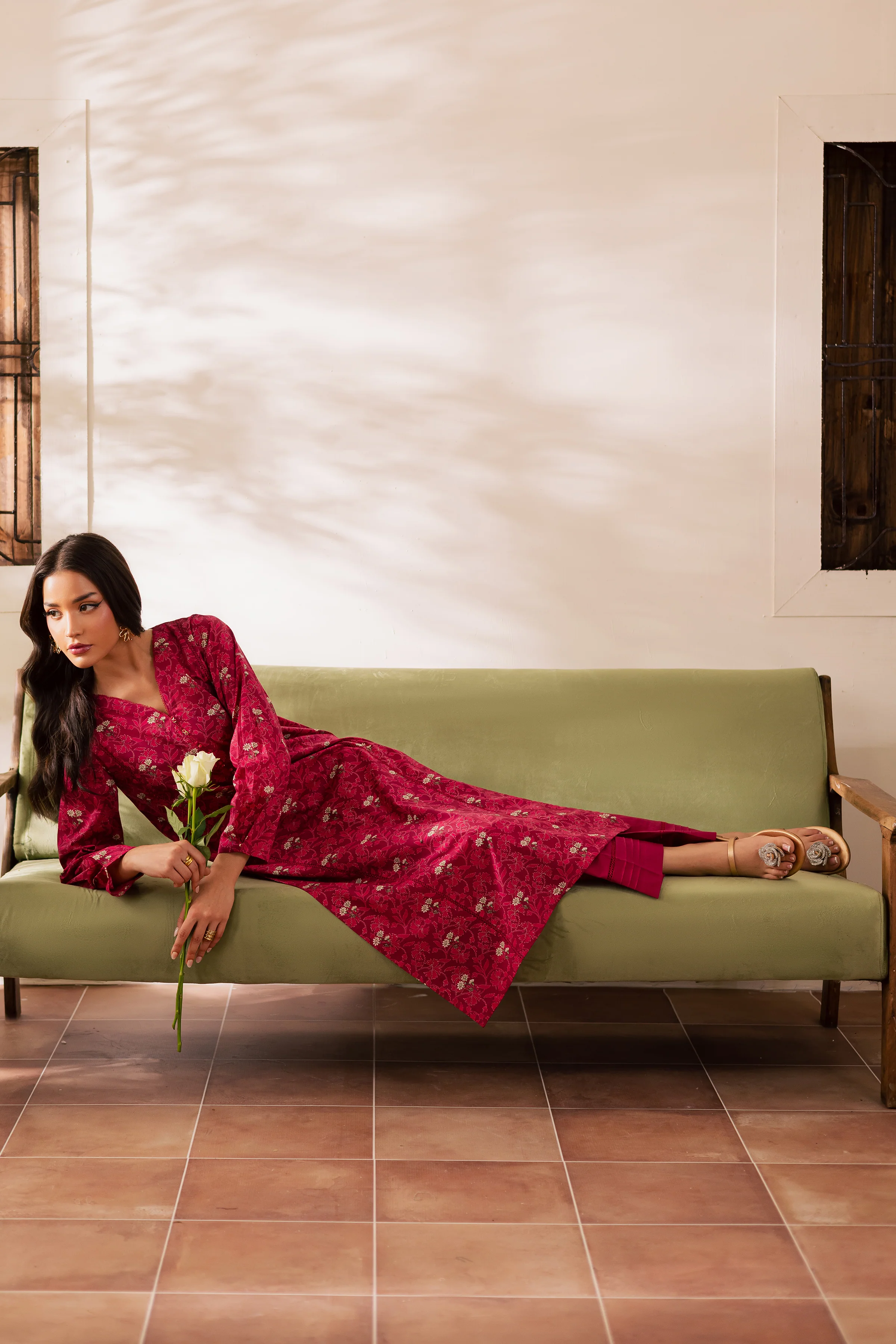 Haima 2Pc - Printed Casual Pret - Image 4