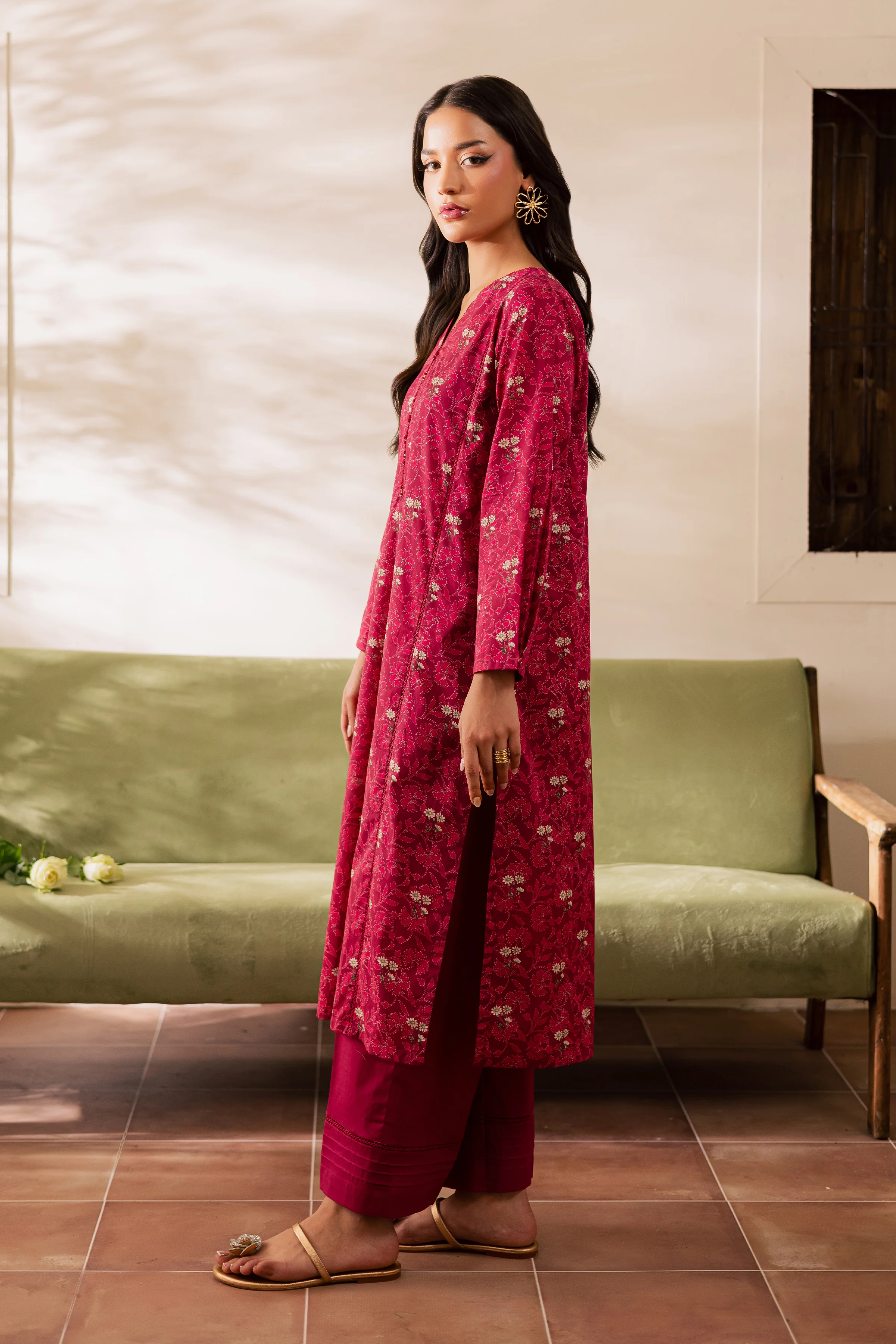 Haima 2Pc - Printed Casual Pret - Image 5