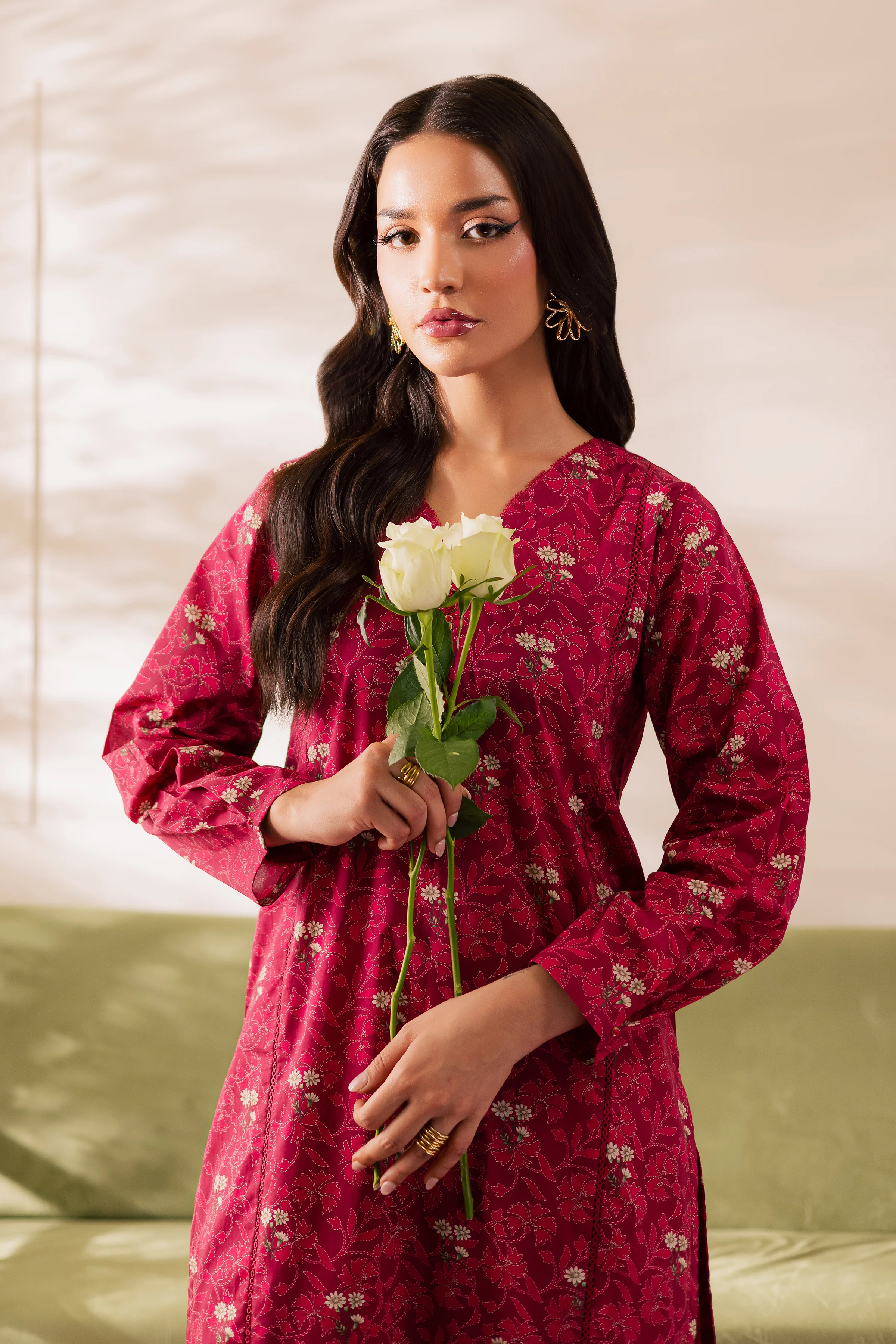 Haima 2Pc - Printed Casual Pret - Image 7