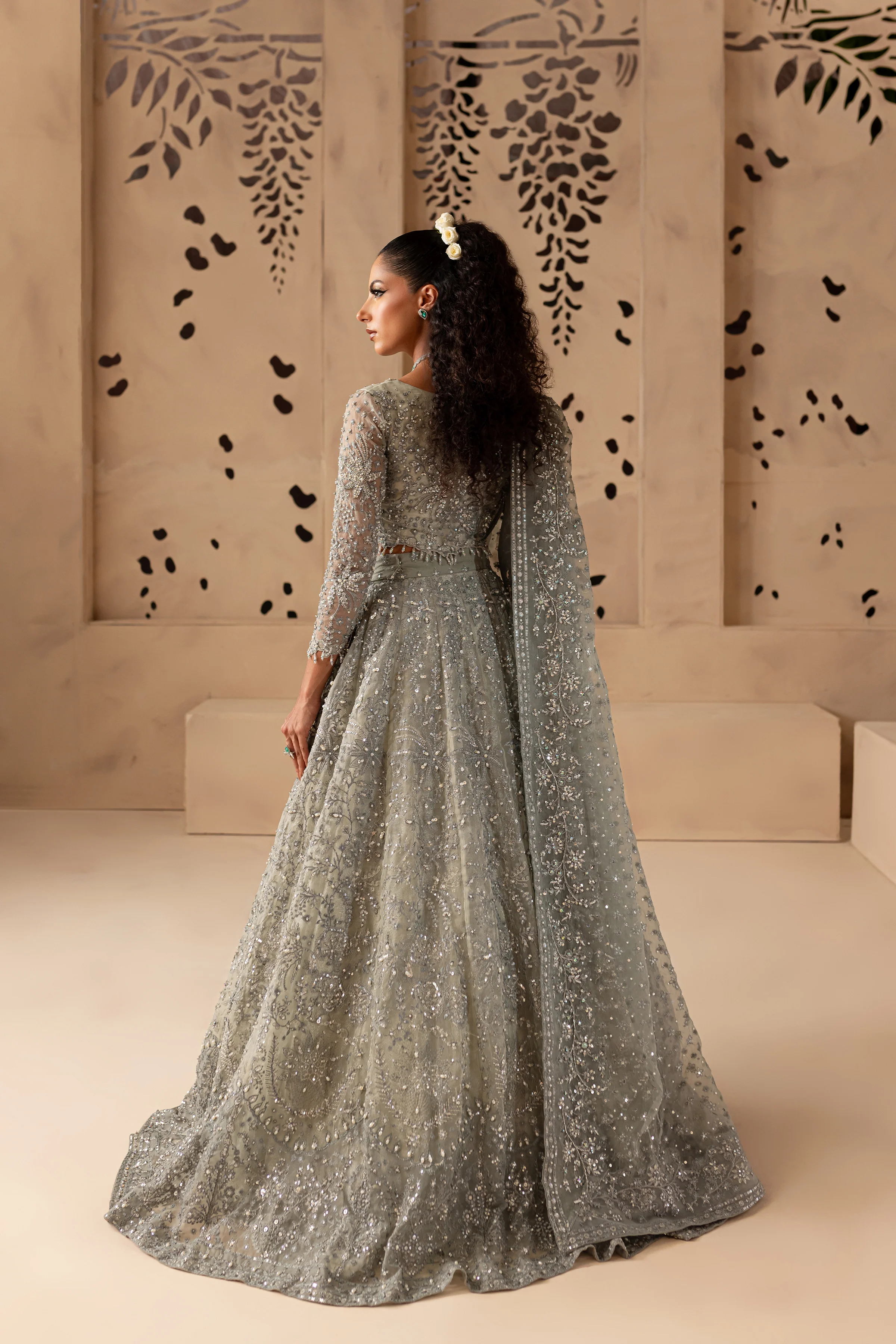 Hanzla 4Pc - Bridal Dress - Image 16