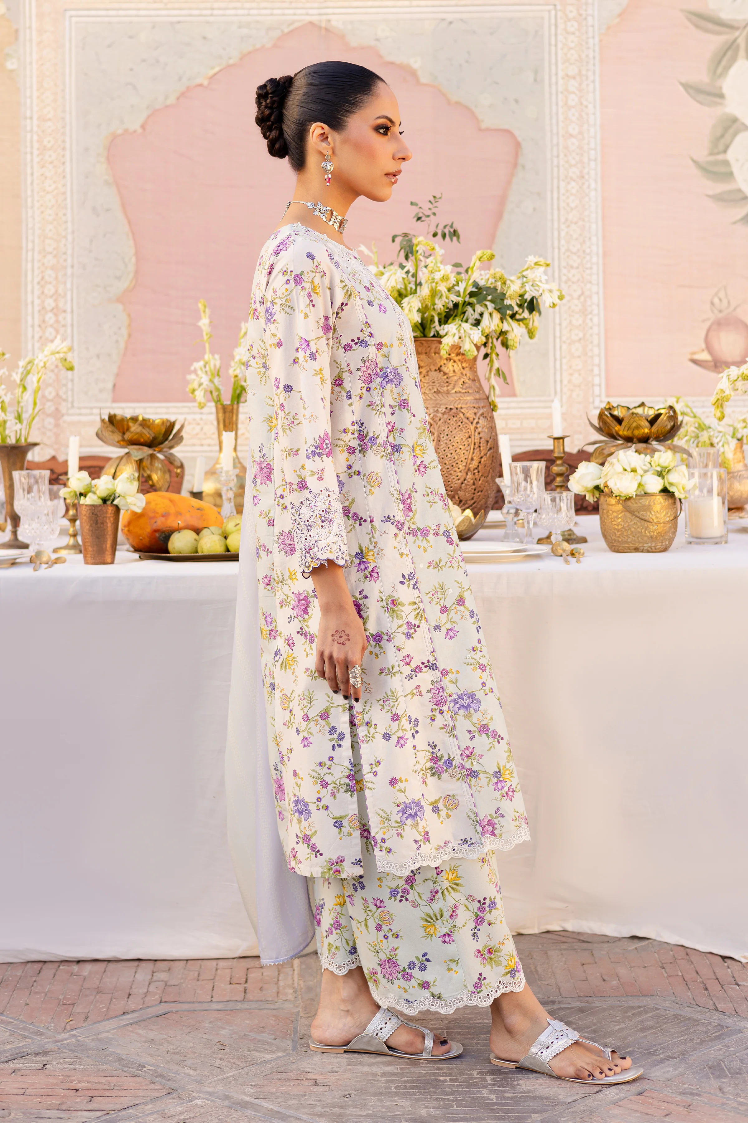 Haze 3Pc- Printed Lawn Dress - Image 5