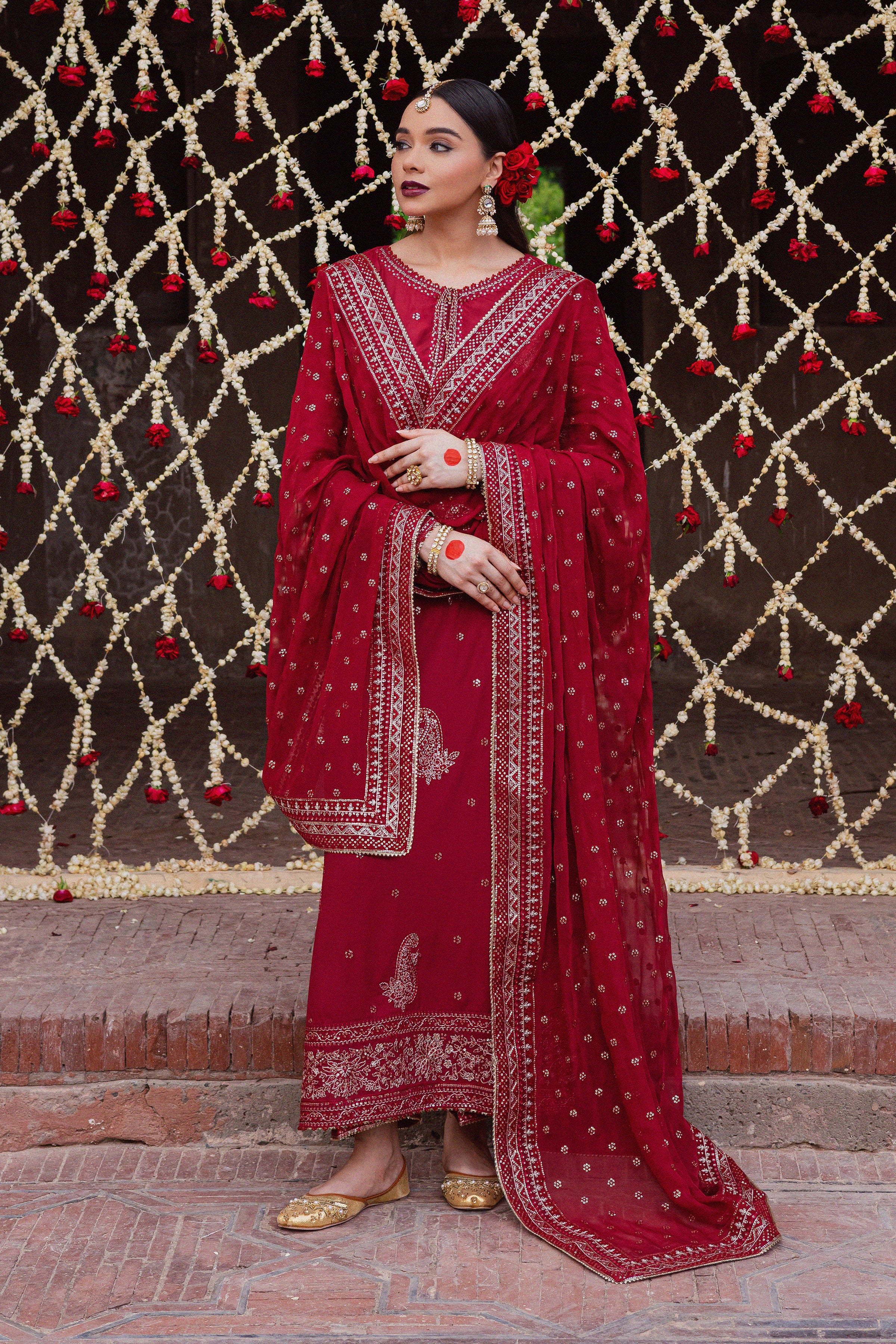Heer Amber 3Pc - Festive Luxe Pret - Image 3