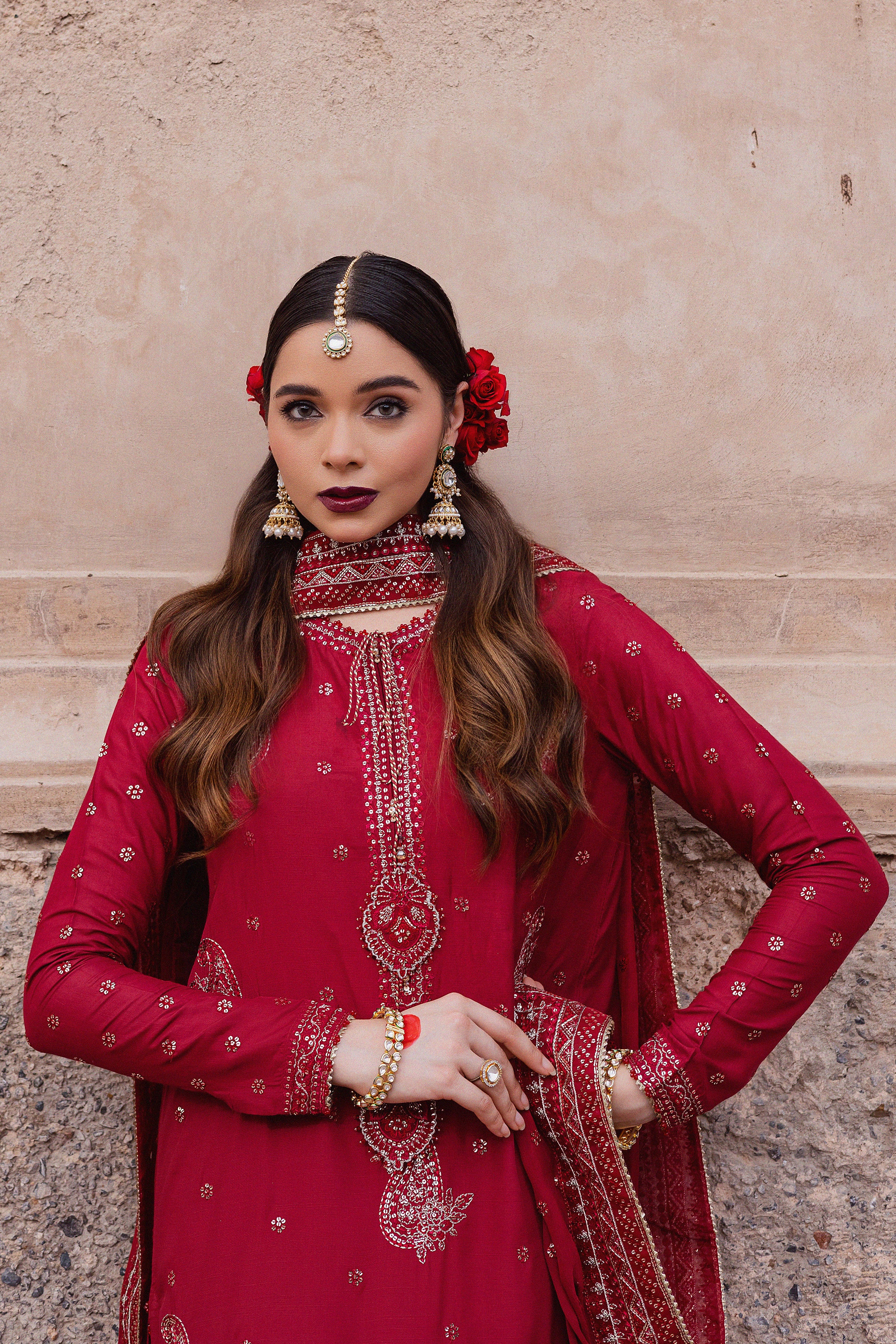 Heer Amber 3Pc - Festive Luxe Pret - Image 4