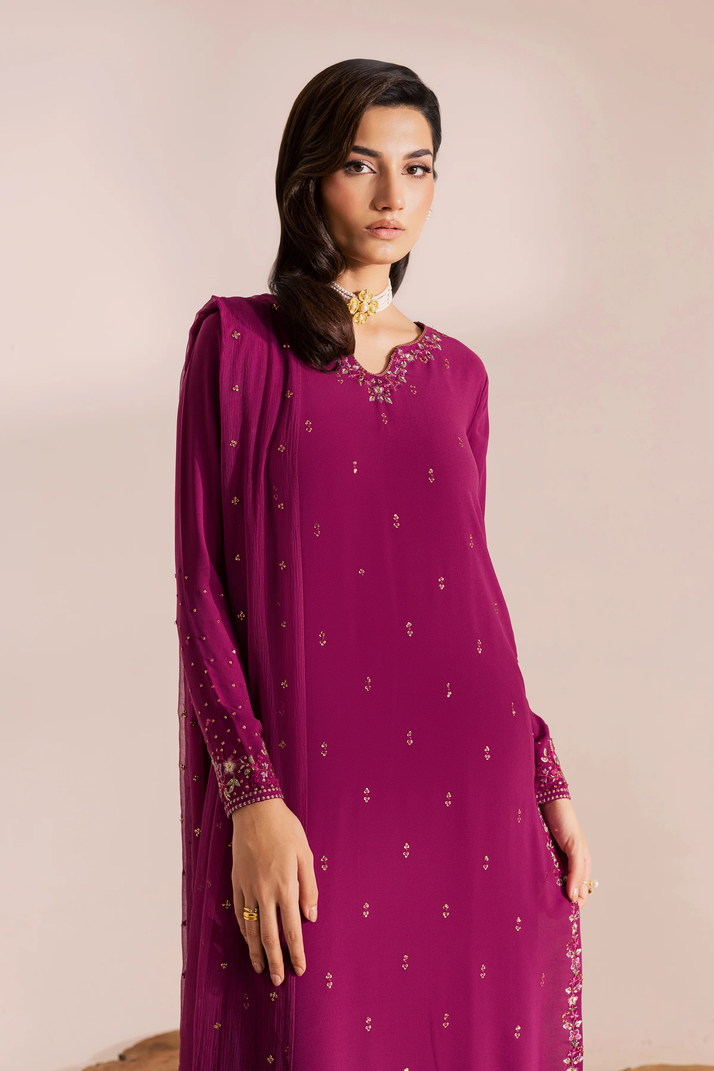 Hooriya 3Pc - Festive Luxe Pret - Image 3
