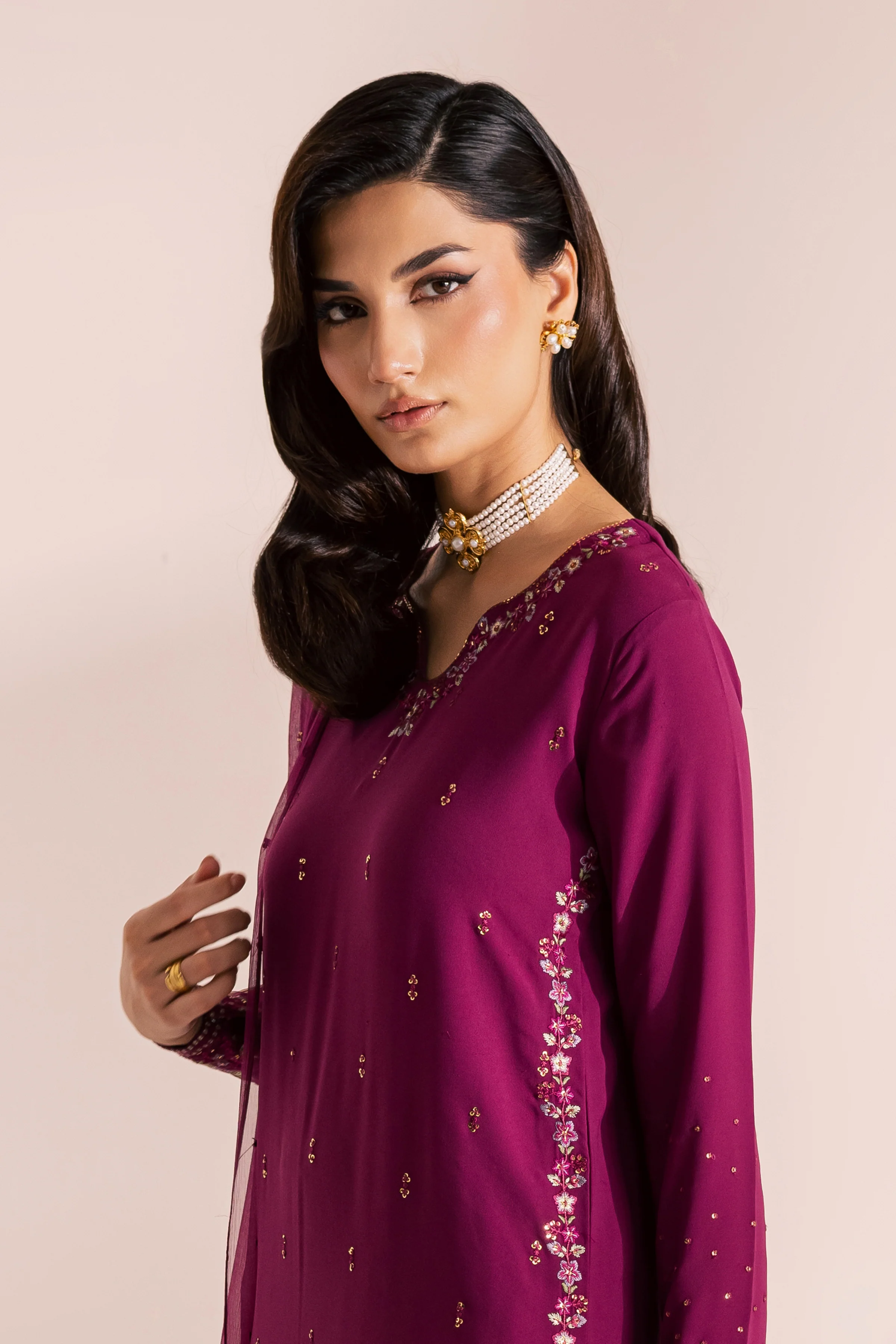 Hooriya 3Pc - Festive Luxe Pret - Image 7