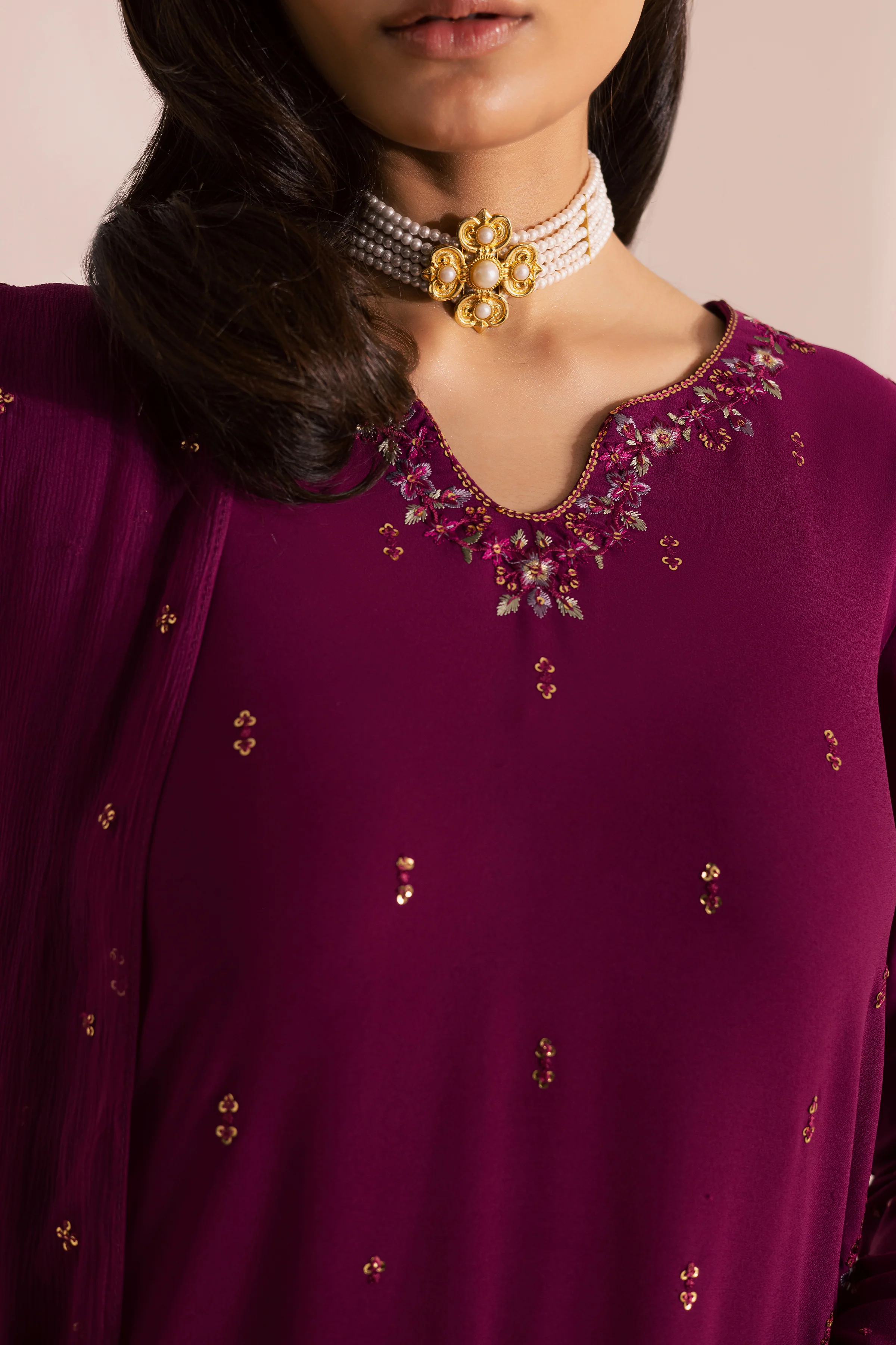Hooriya 3Pc - Festive Luxe Pret - Image 8