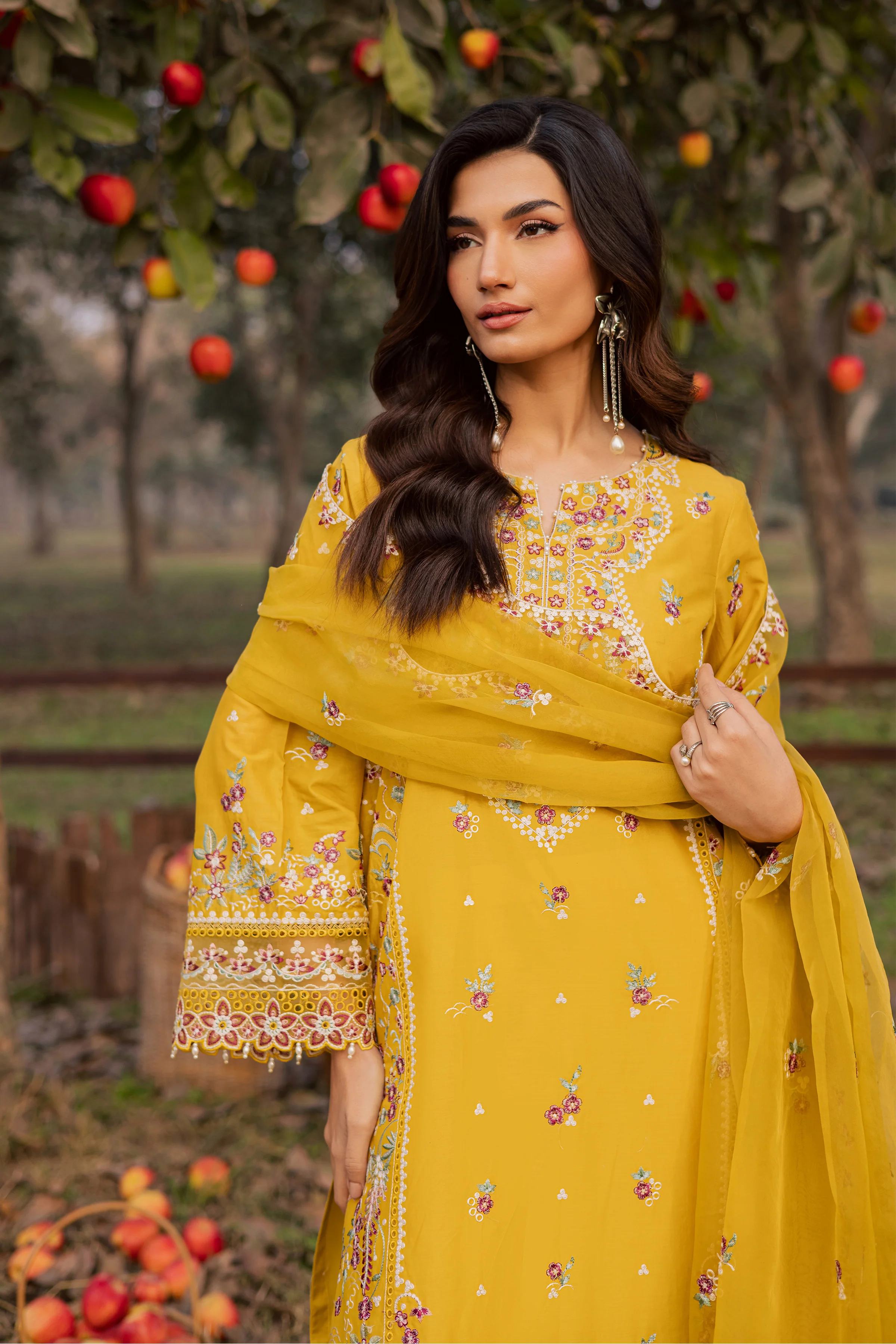 Horizon 3Pc - Festive Embroidered Lawn - Image 2