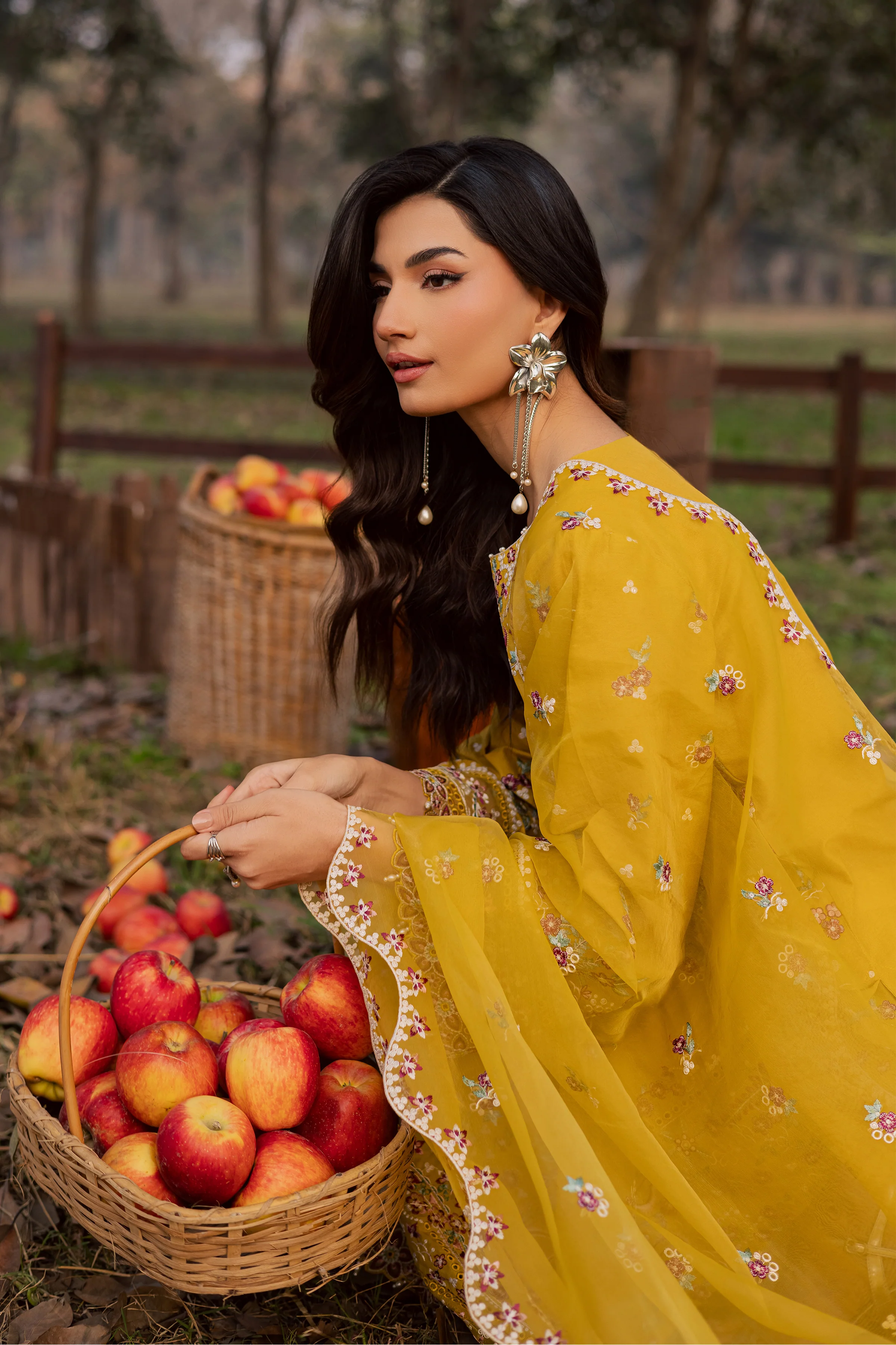 Horizon 3Pc - Festive Embroidered Lawn - Image 6