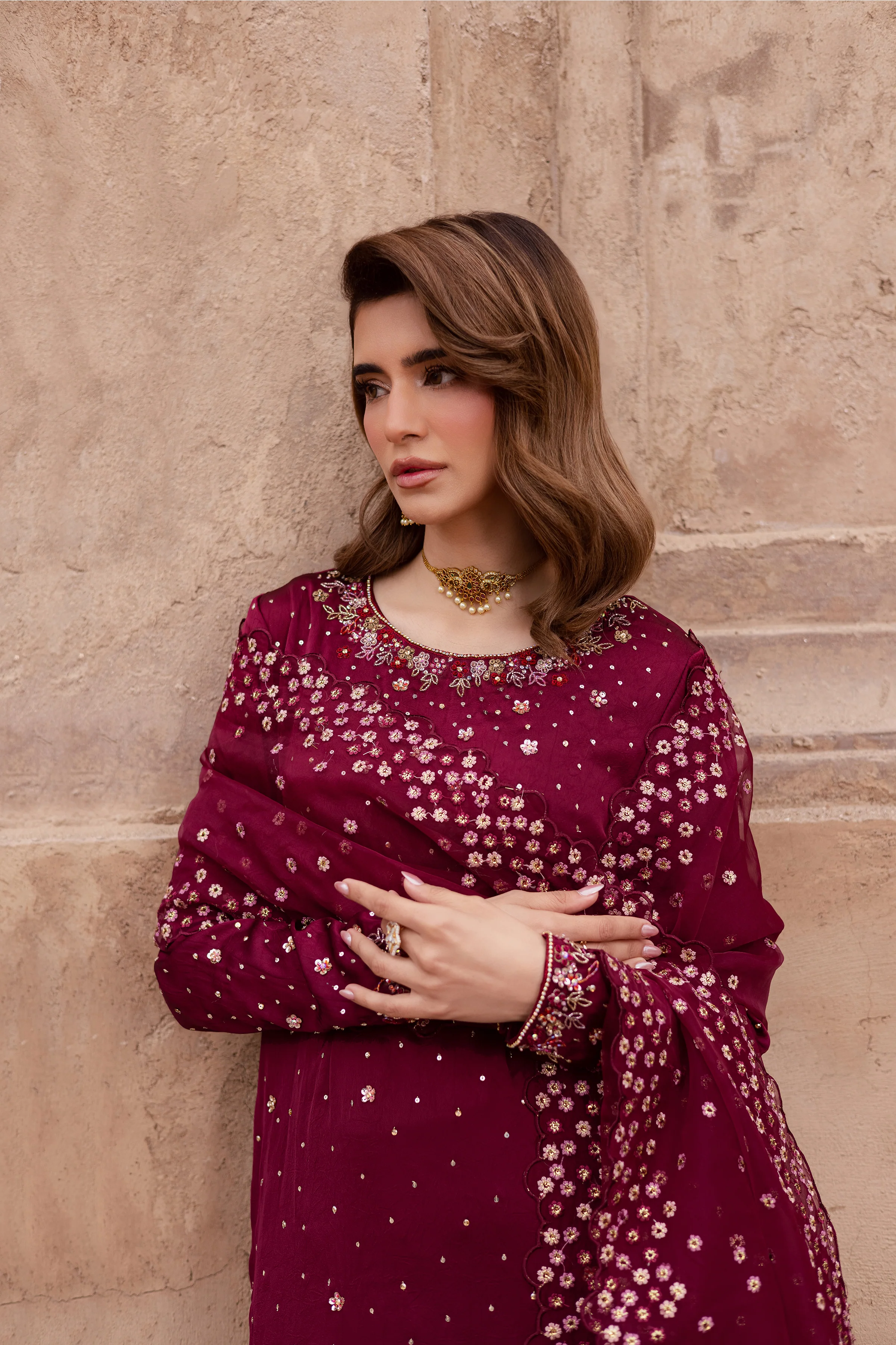 Isleen 3Pc - Festive Luxe Pret - Image 4