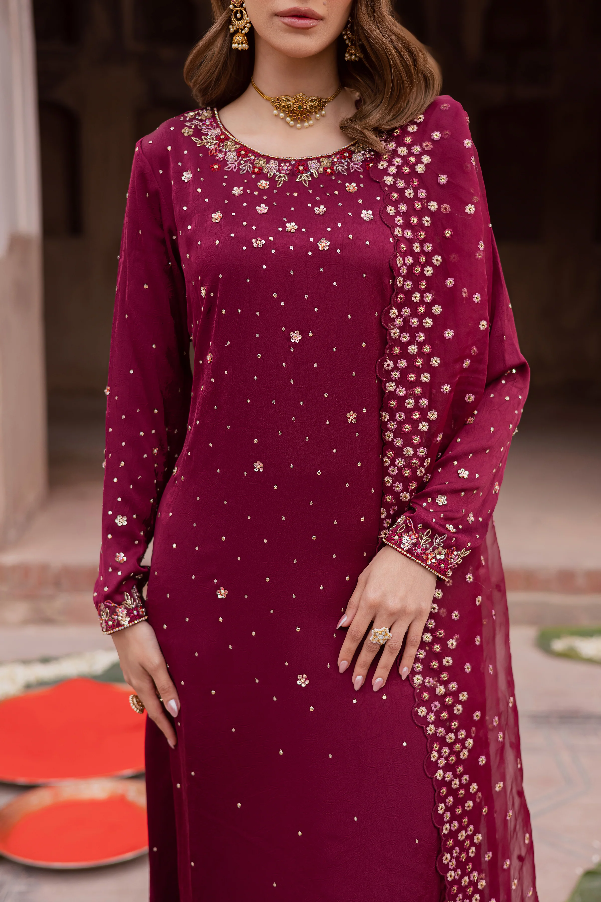 Isleen 3Pc - Festive Luxe Pret - Image 6