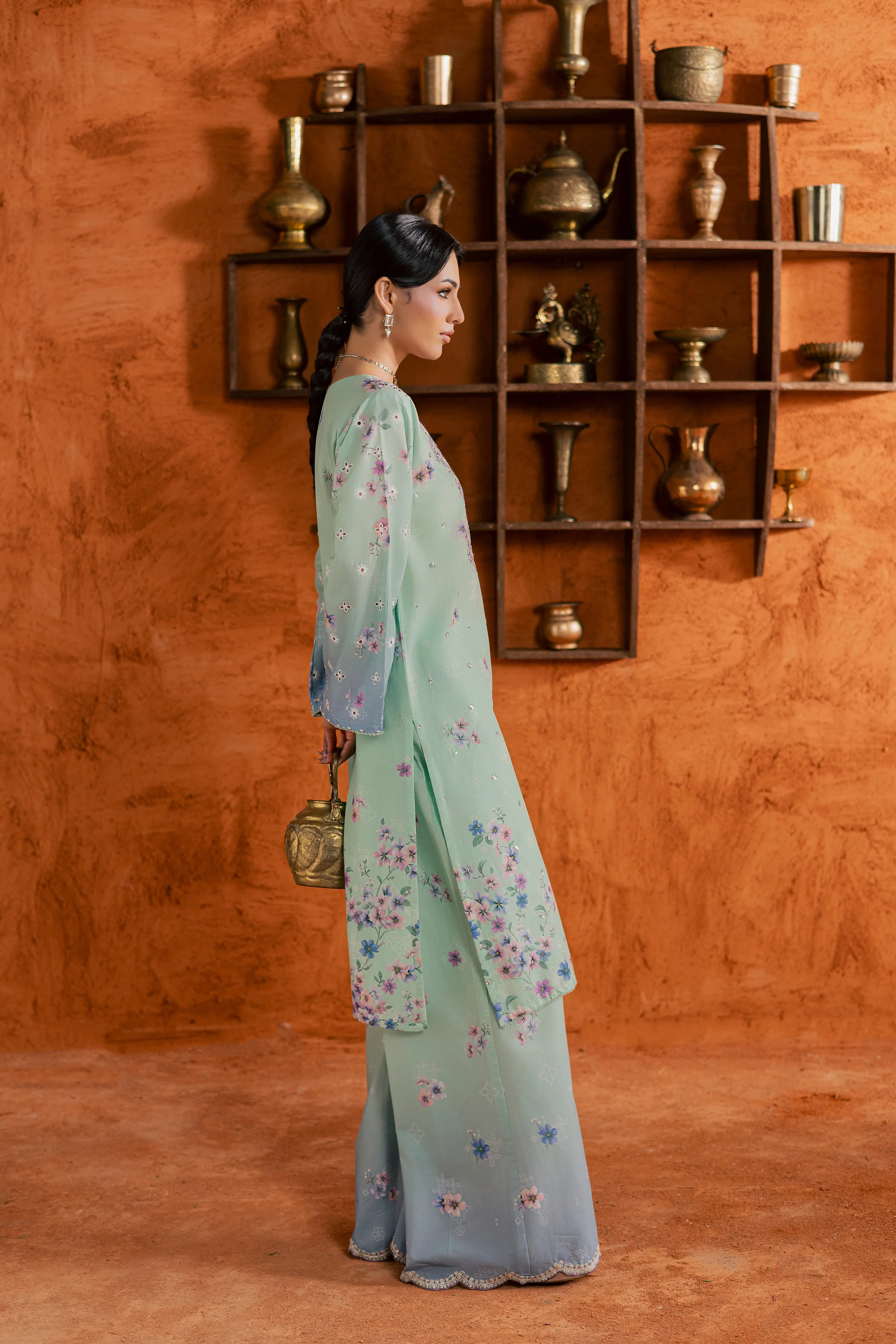 Ivoria 2Pc - Printed Lawn Dress - Image 6