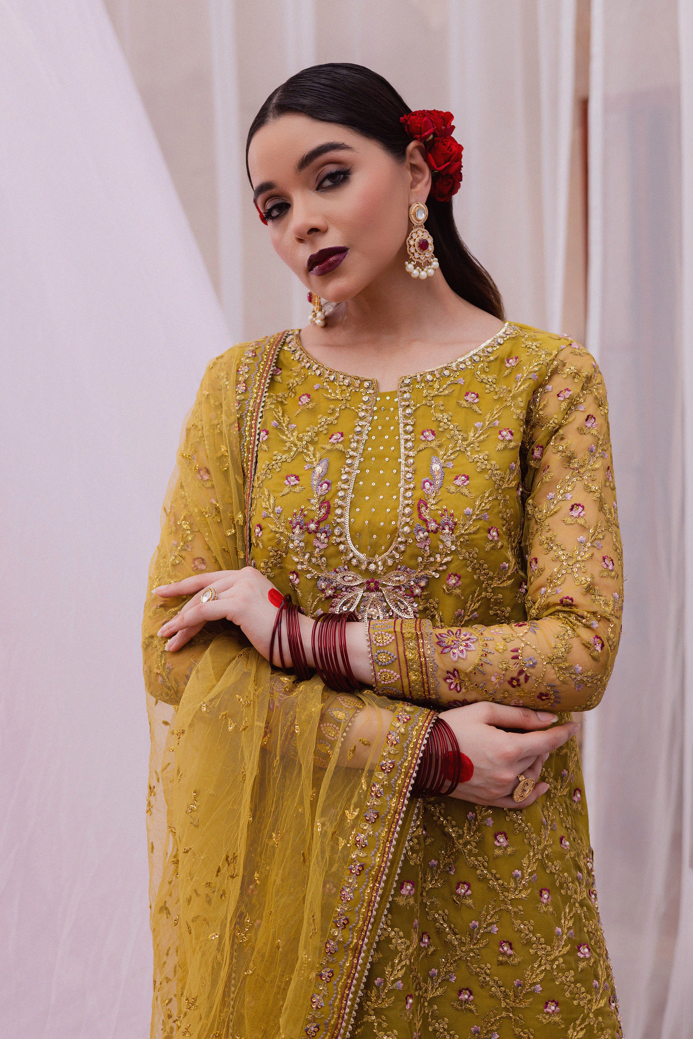 Izel 3Pc - Festive Luxe Pret - Image 3