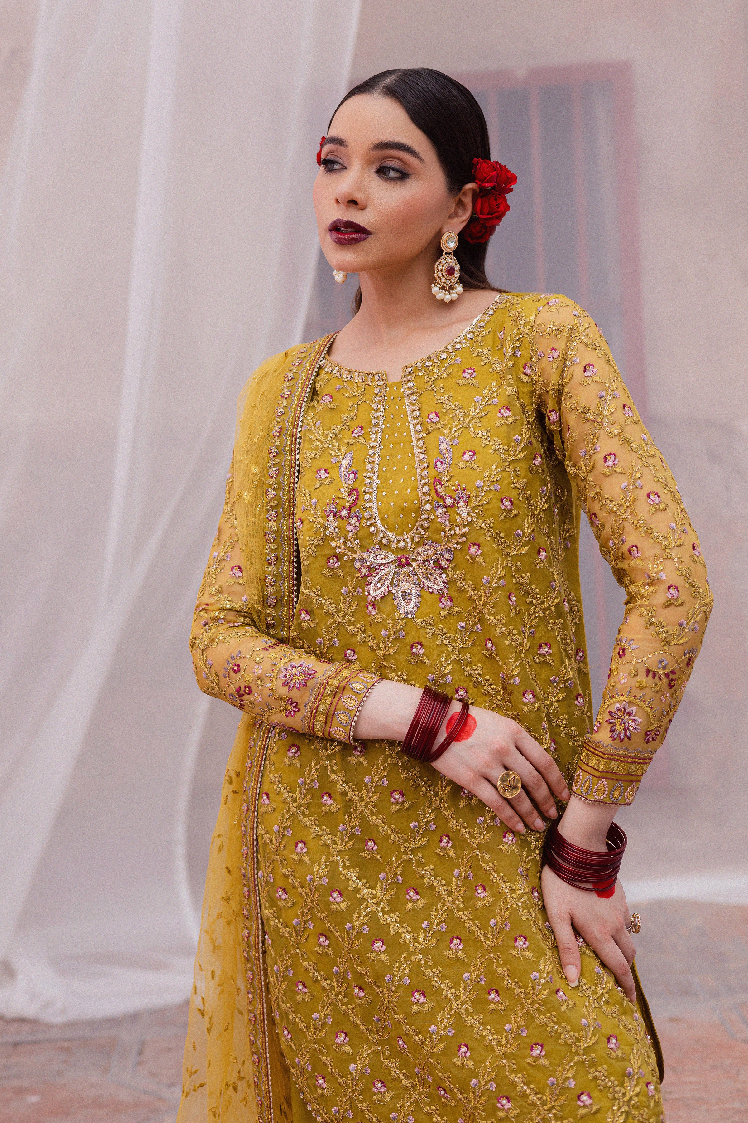 Izel 3Pc - Festive Luxe Pret - Image 5