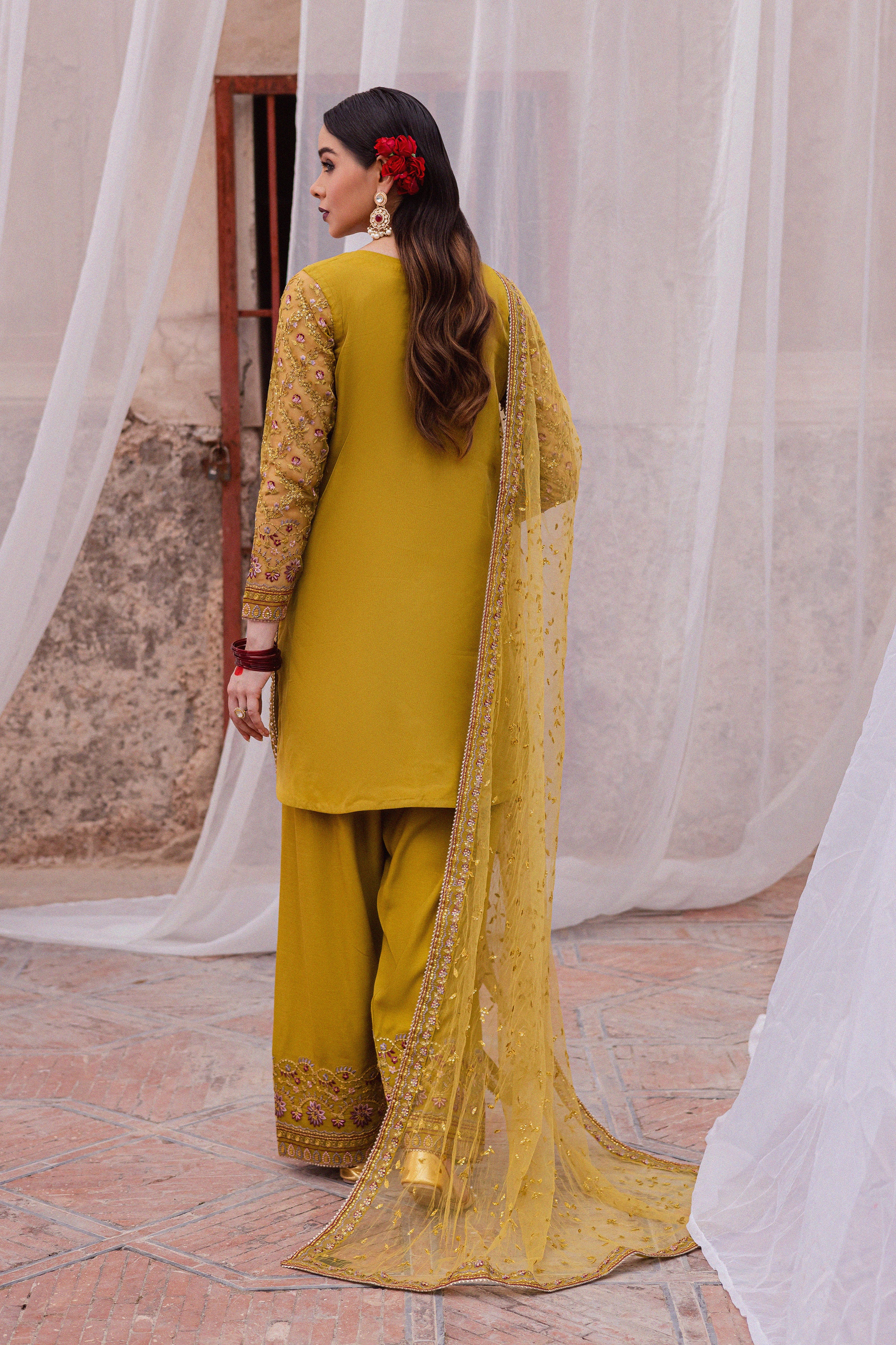 Izel 3Pc - Festive Luxe Pret - Image 8