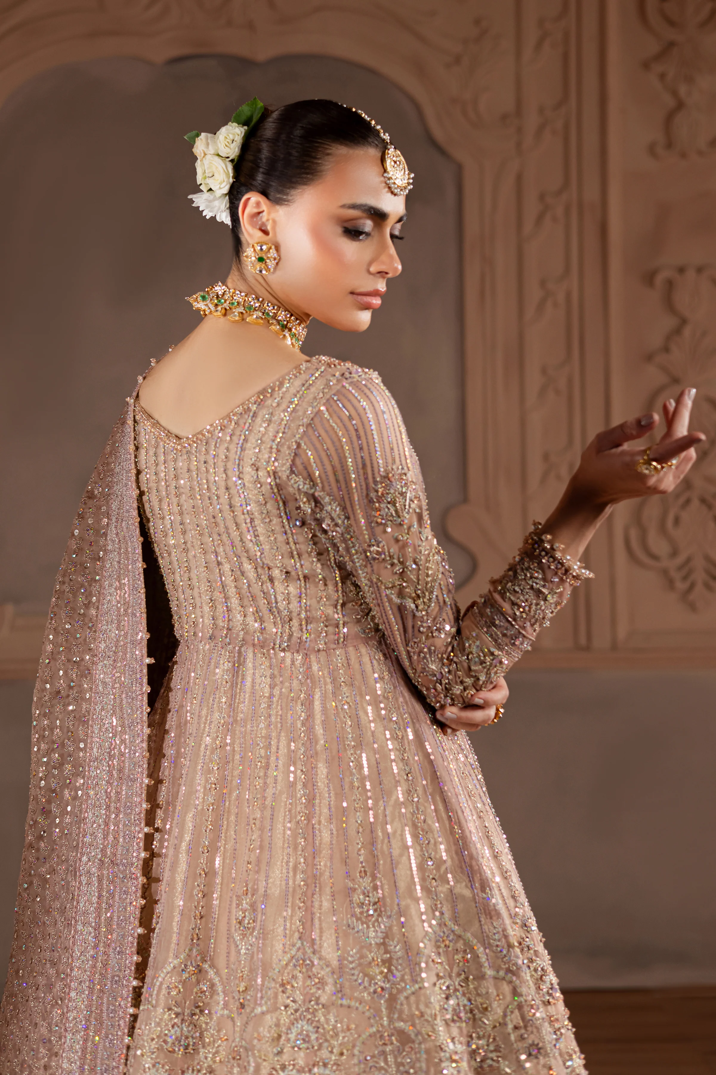 Jasmine Blush 4Pc - Bridal Dress - Image 10