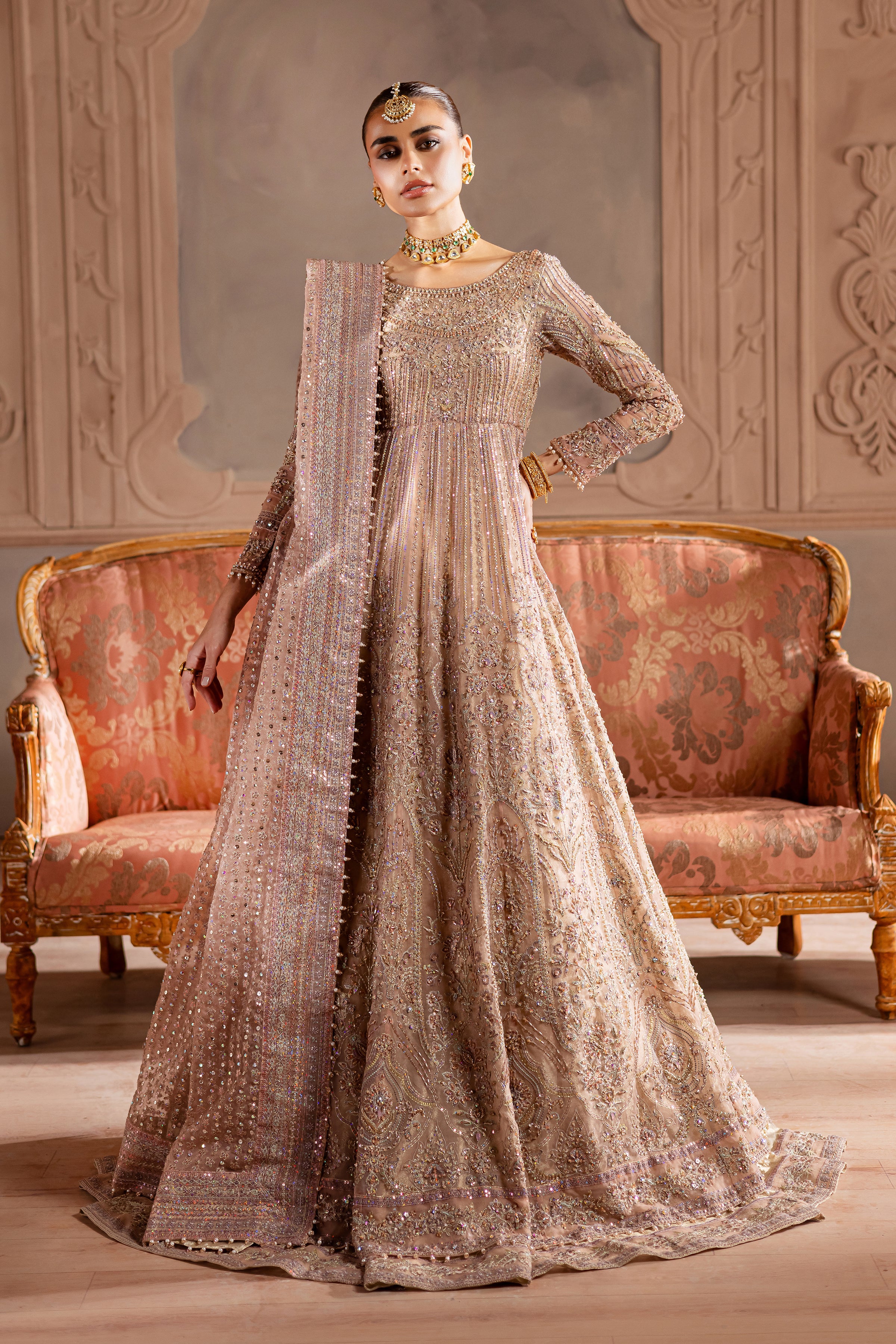 Jasmine Blush 4Pc - Bridal Dress - Image 3