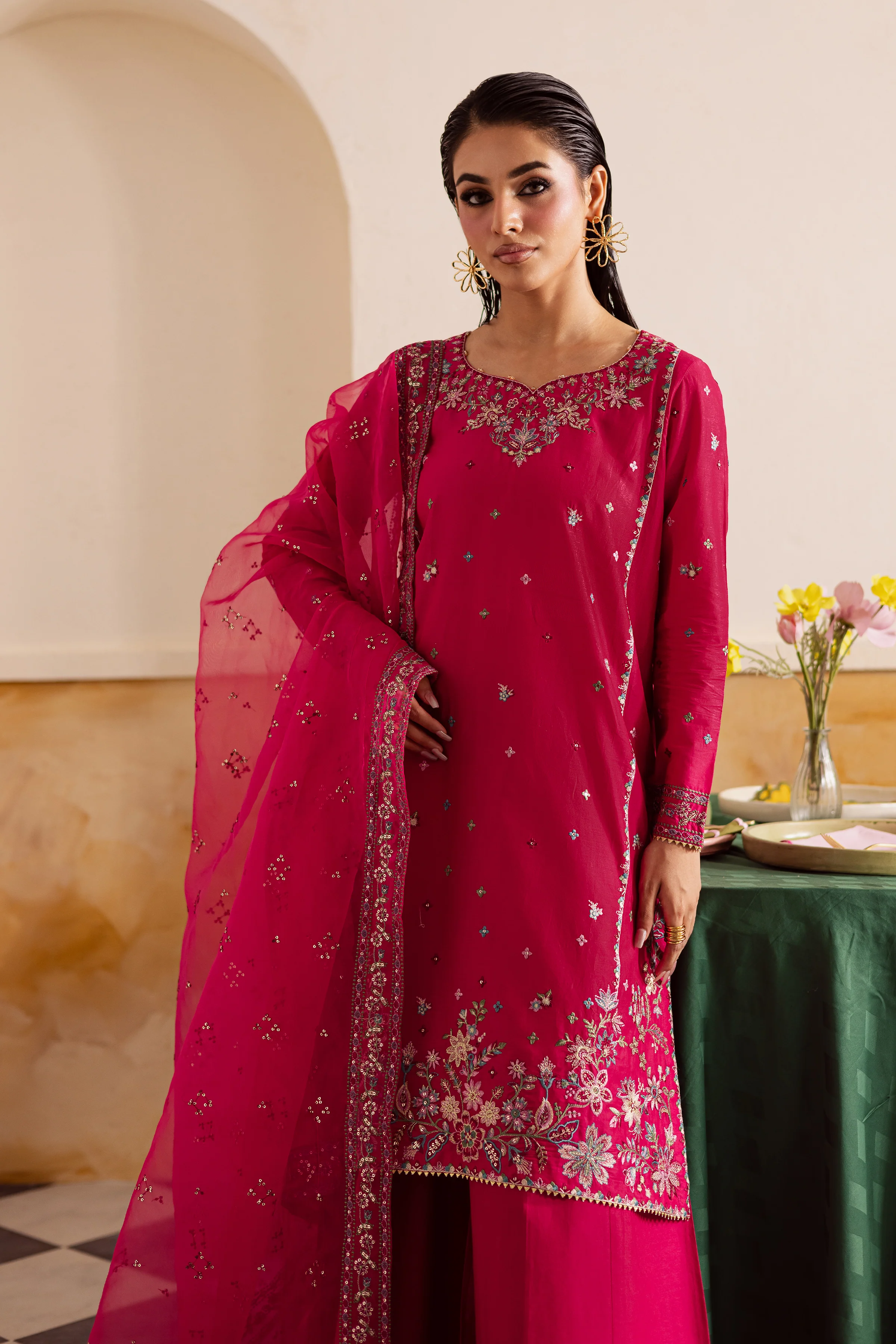 Jayden 3Pc - Embroidered Lawn Pret - Image 2