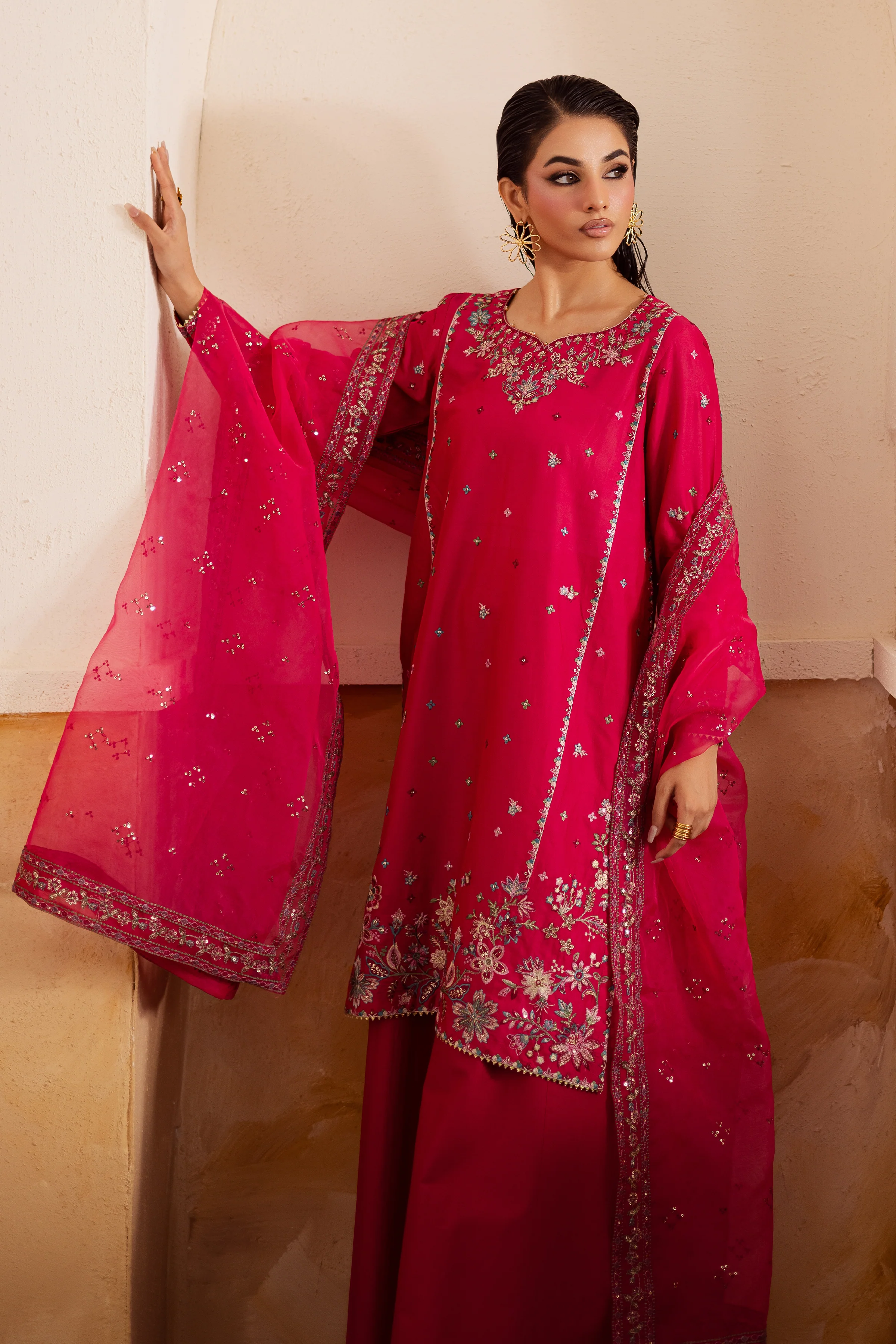 Jayden 3Pc - Embroidered Lawn Pret - Image 6