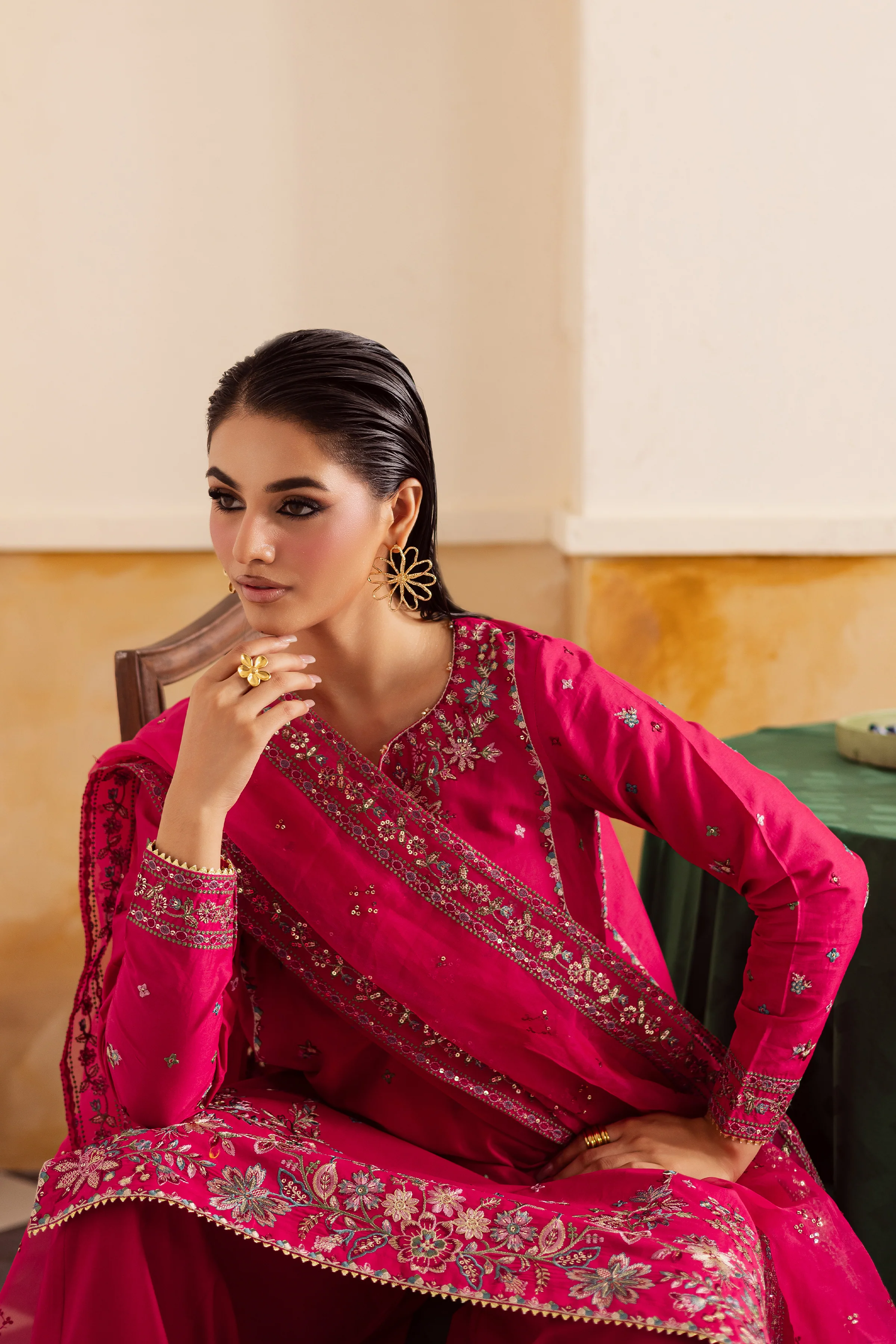 Jayden 3Pc - Embroidered Lawn Pret - Image 7