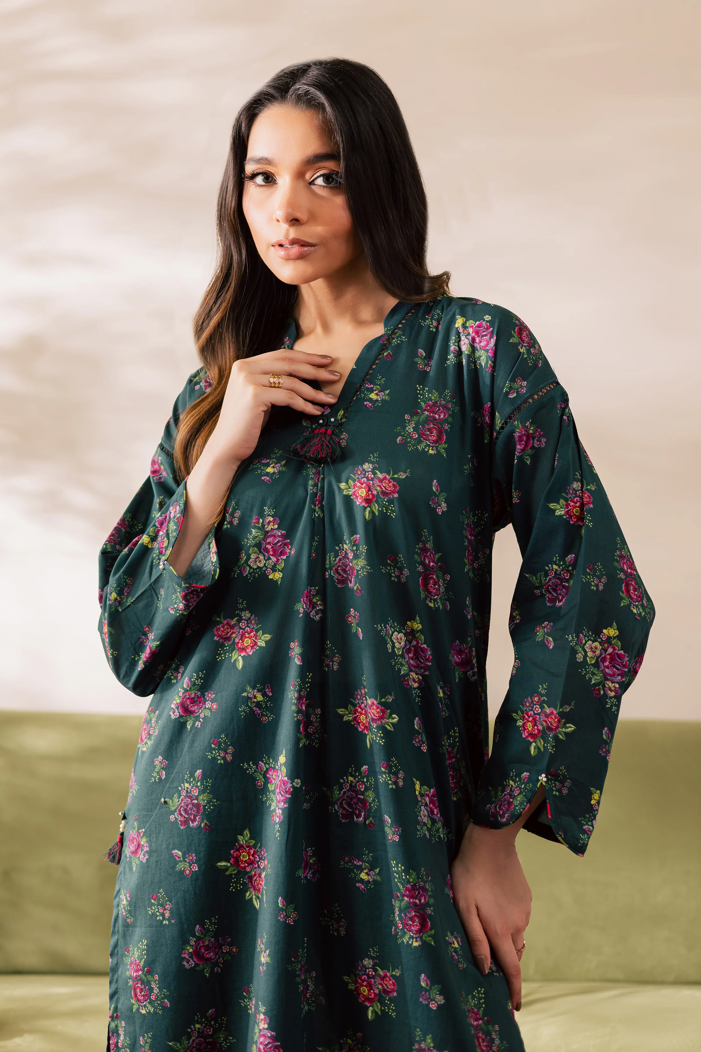 Jennie 2Pc - Printed Casual Pret - Image 2