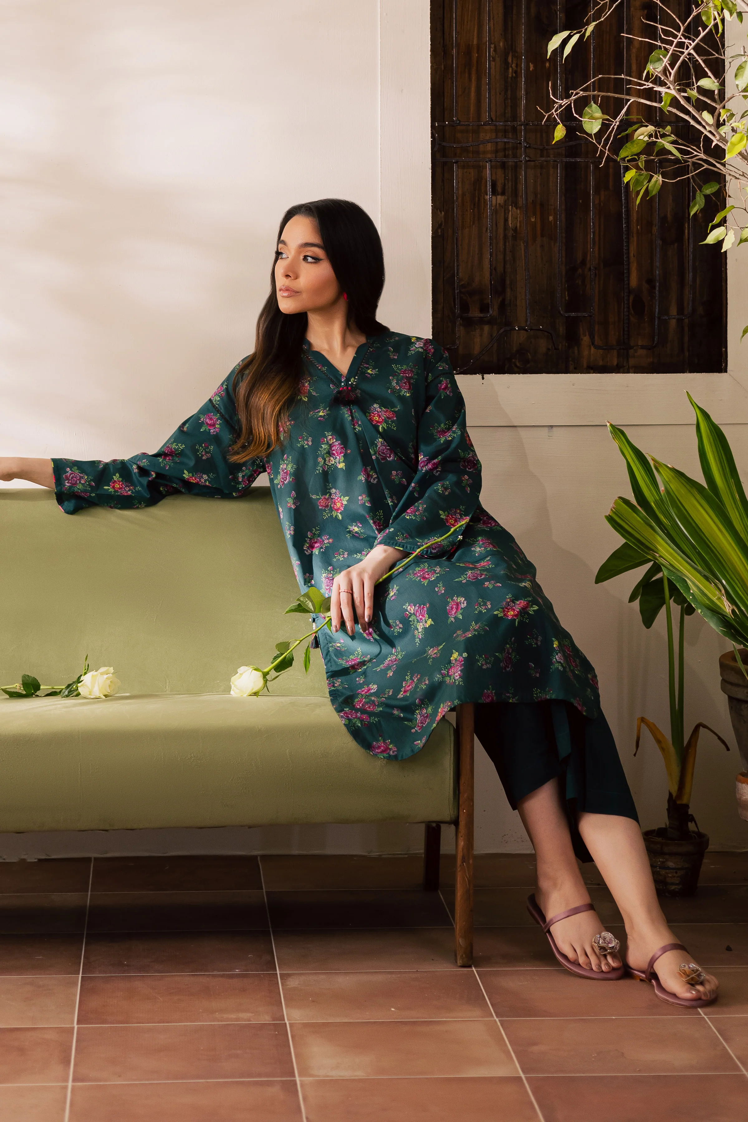 Jennie 2Pc - Printed Casual Pret - Image 4