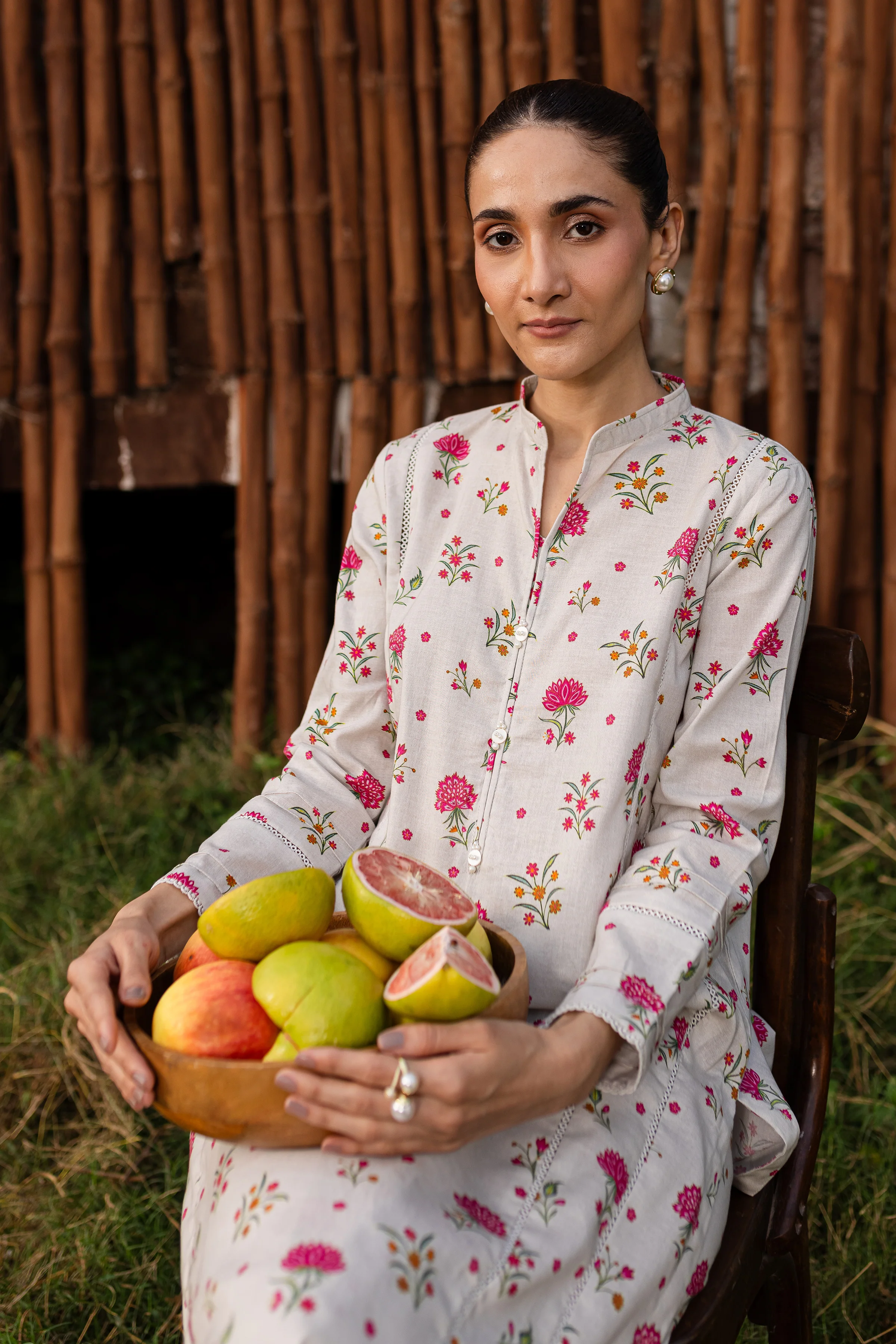 Jerry 2Pc - Printed Khaddar Dress - Image 7