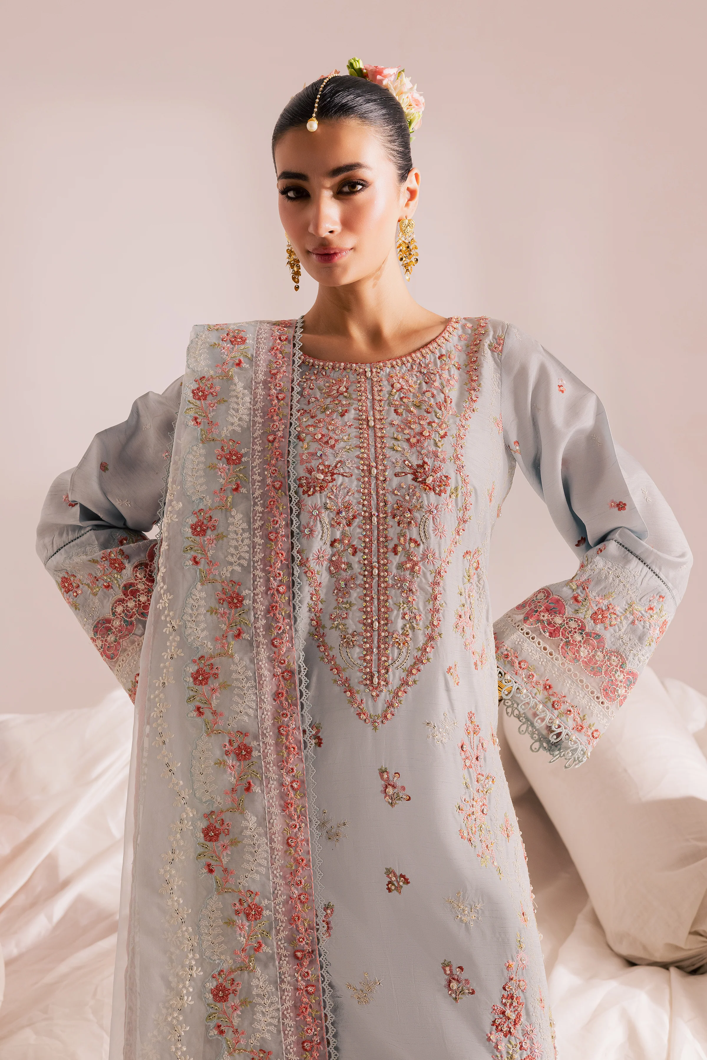 Jhankar 3Pc - Festive Luxe Pret - Image 3