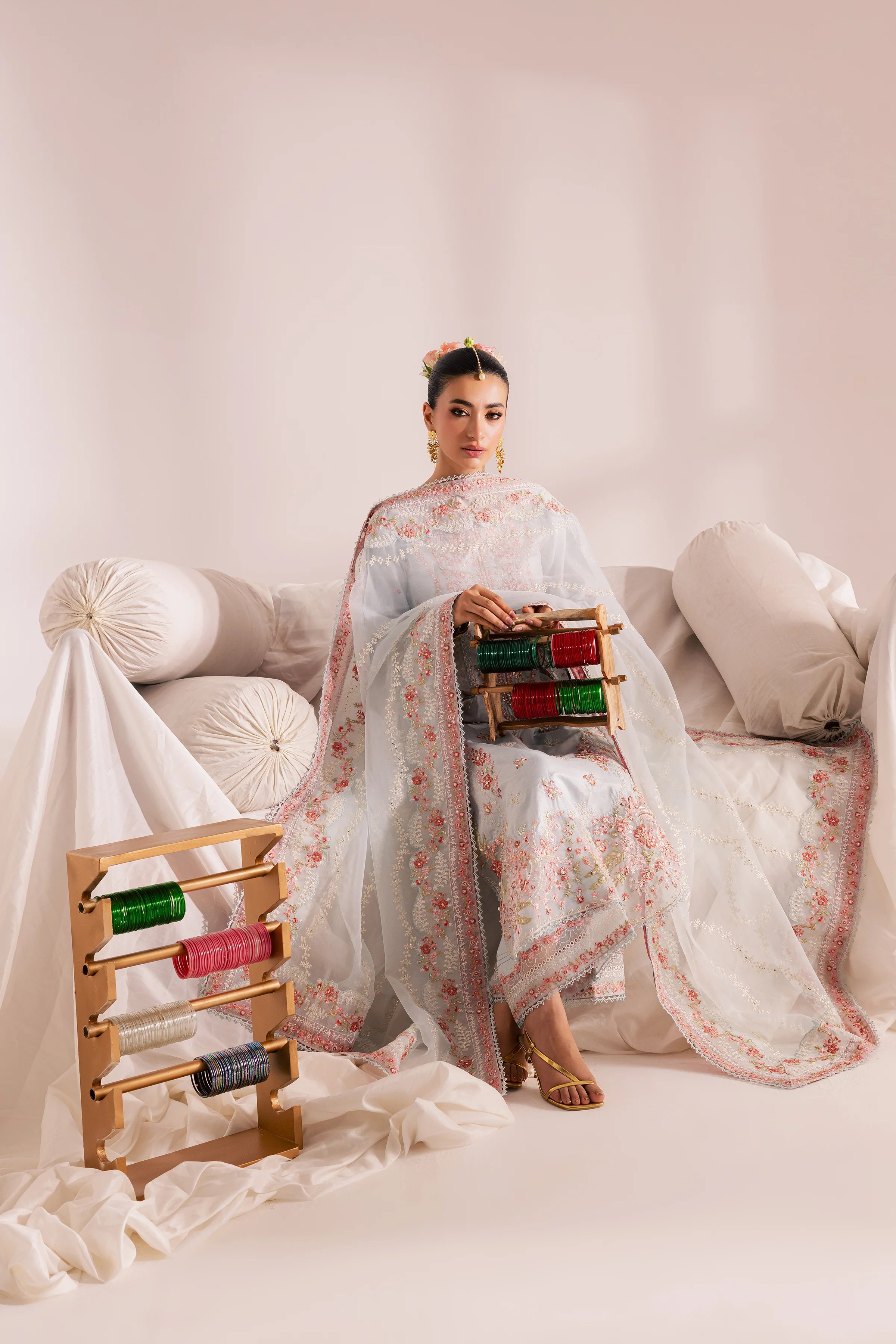 Jhankar 3Pc - Festive Luxe Pret - Image 4