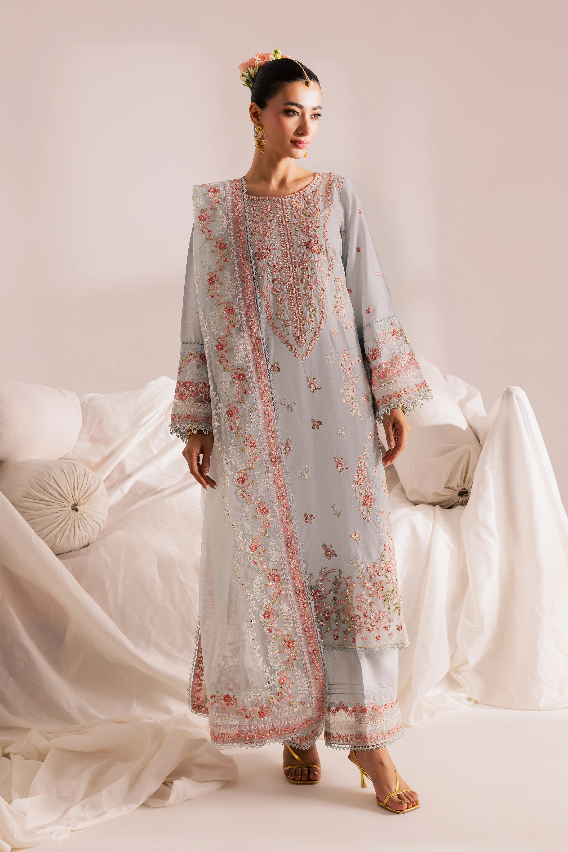 Jhankar 3Pc - Festive Luxe Pret - Image 5
