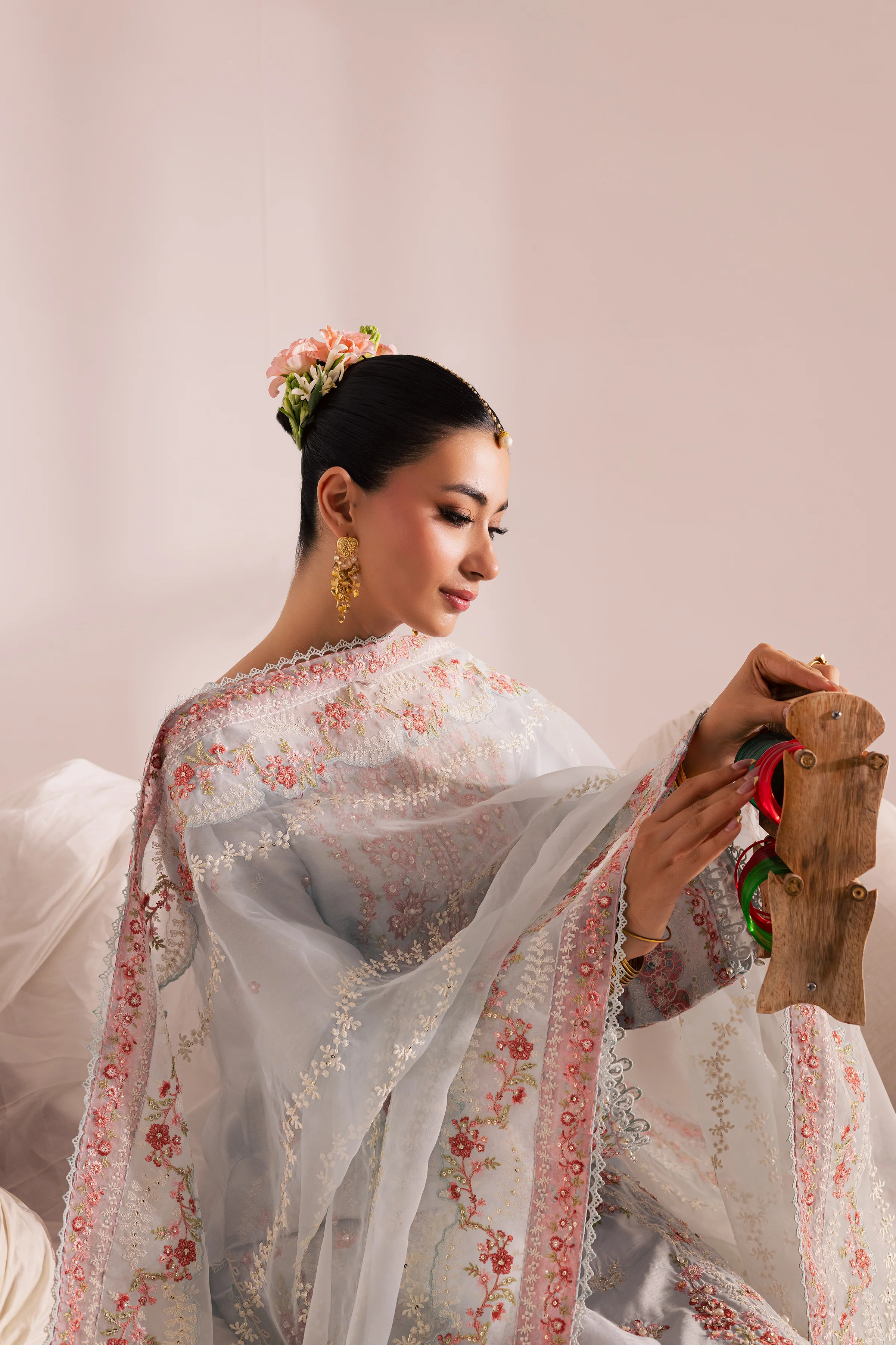 Jhankar 3Pc - Festive Luxe Pret - Image 7