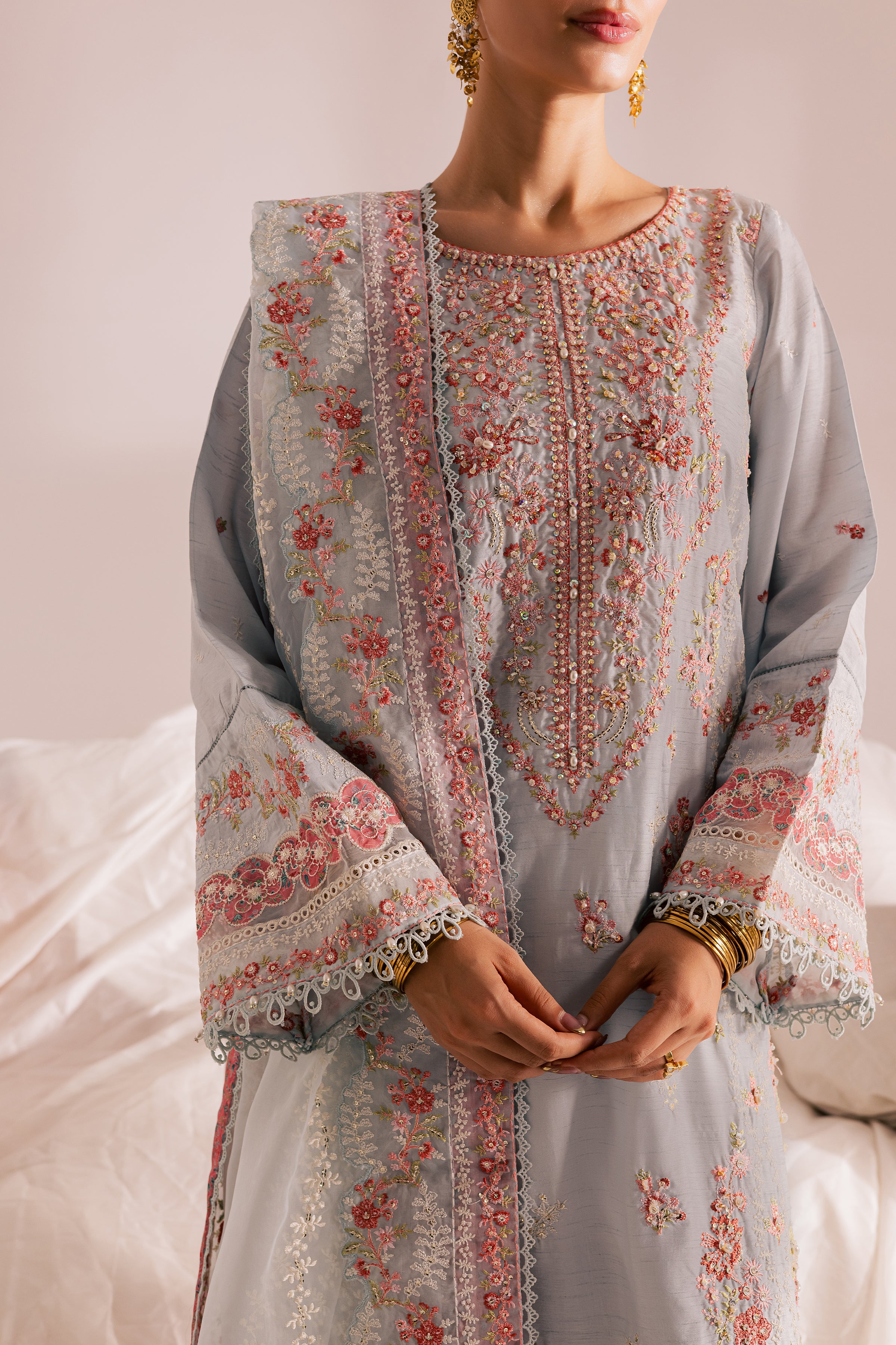 Jhankar 3Pc - Festive Luxe Pret - Image 9