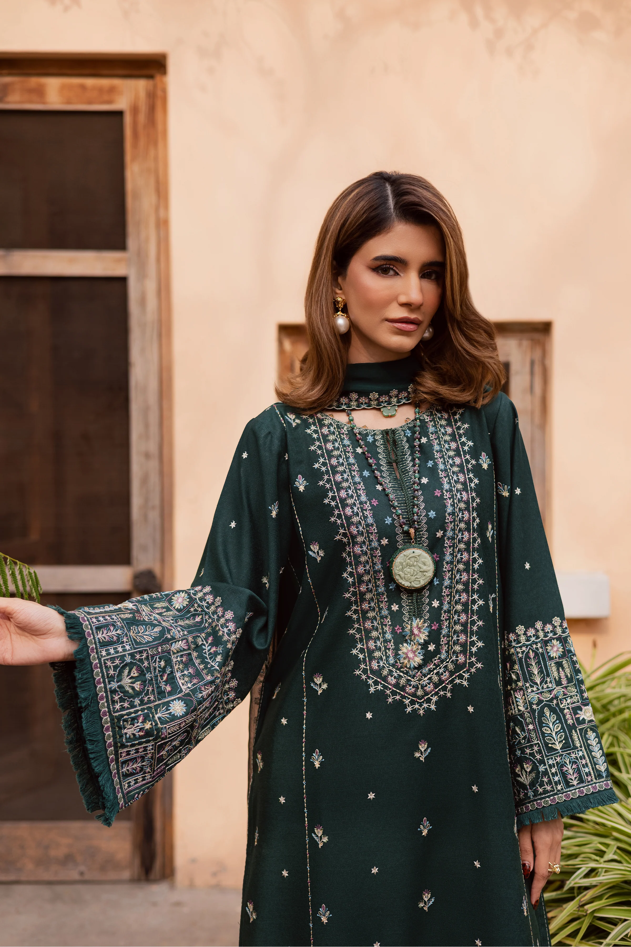Julke 3Pc - Embroidered Festive Pret - Image 2
