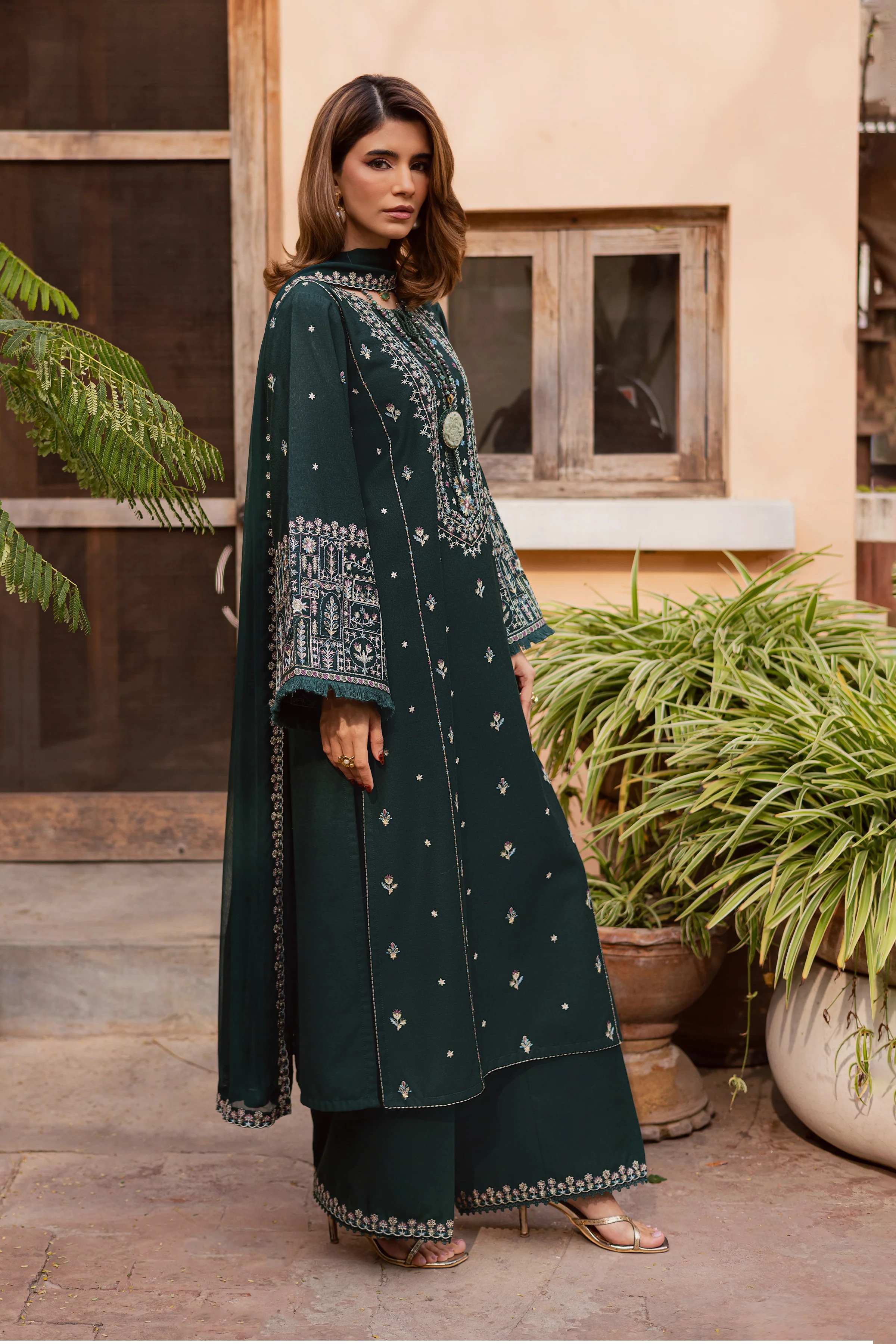 Julke 3Pc - Embroidered Festive Pret - Image 3
