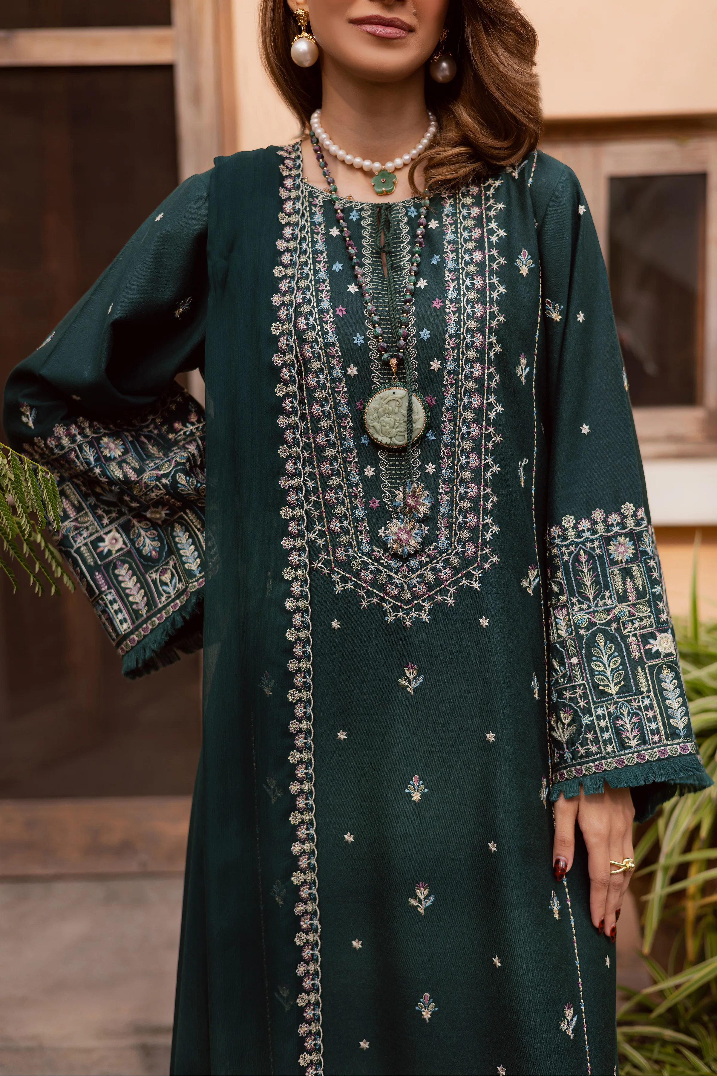 Julke 3Pc - Embroidered Festive Pret - Image 8