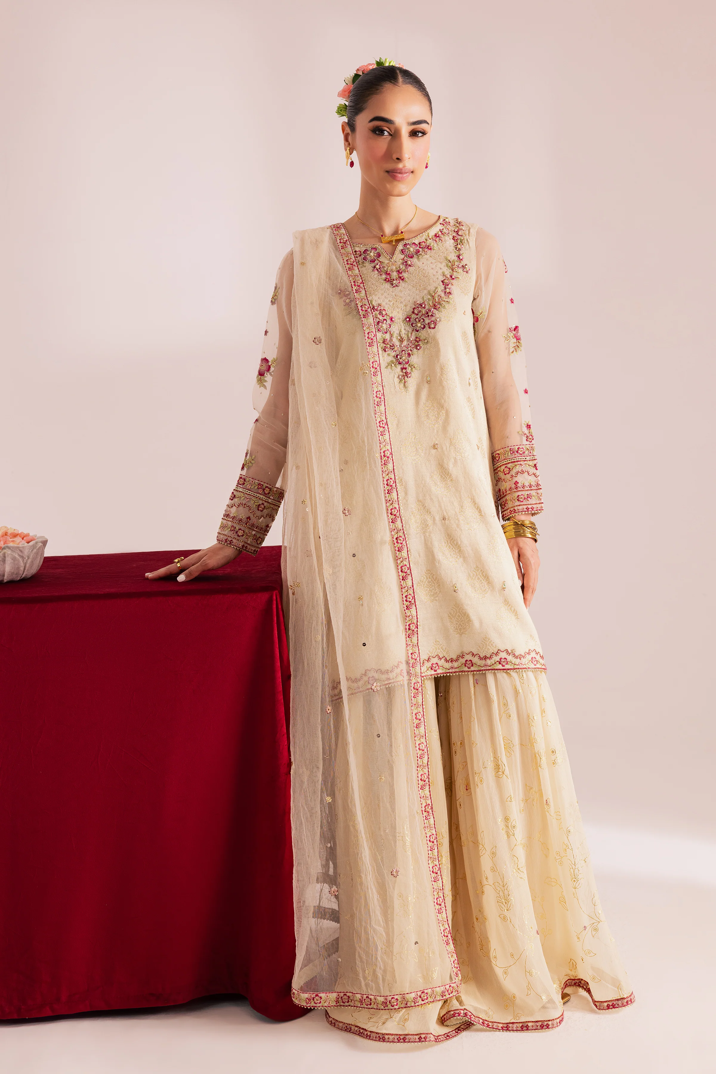 Jumia 3Pc - Festive Luxe Pret - Image 4